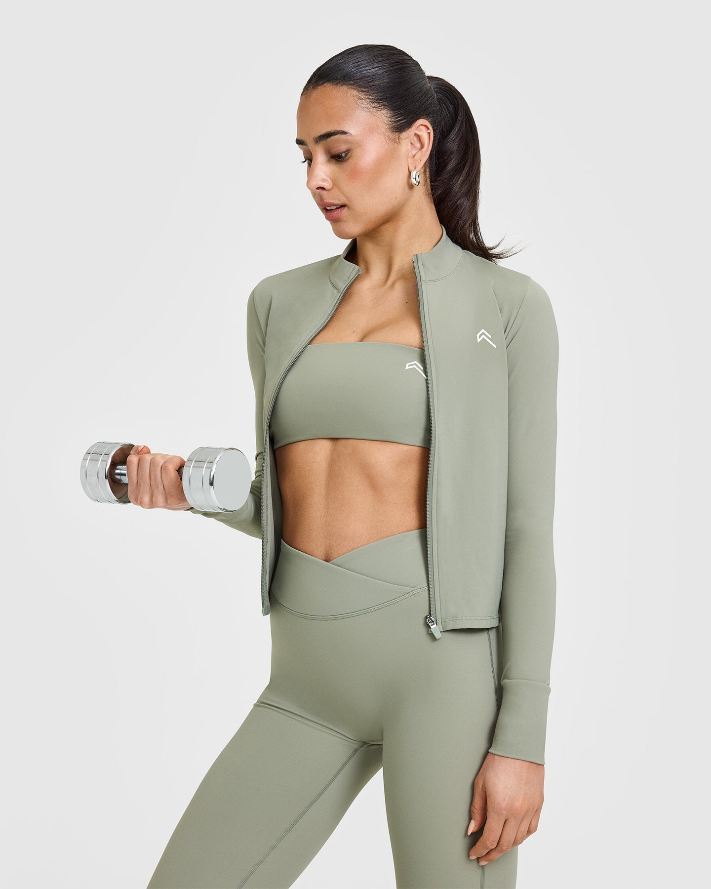 Soft Sage Green Wireless Bralette - Seamless Comfort for Yoga, Lounge & Everyday Wear | Eco-Friendly Micro Bandeau Bra