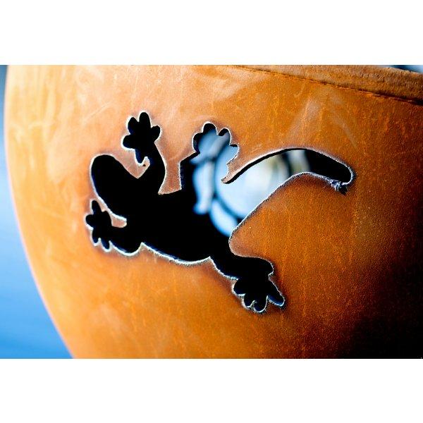 Kokopelli Outdoor Fire Pit - Portable Campfire Bowl for Backyard, Patio, Beach & Camping - Smokeless Steel Fire Pit with Spark Screen & Carry Bag