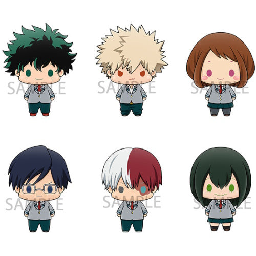 My Hero Academia Chokorin Mascot Vol. 01 - 2 Inch Mini Figure by Megahouse | Cute Anime Collectible for Desk Decor, Gift for Fans