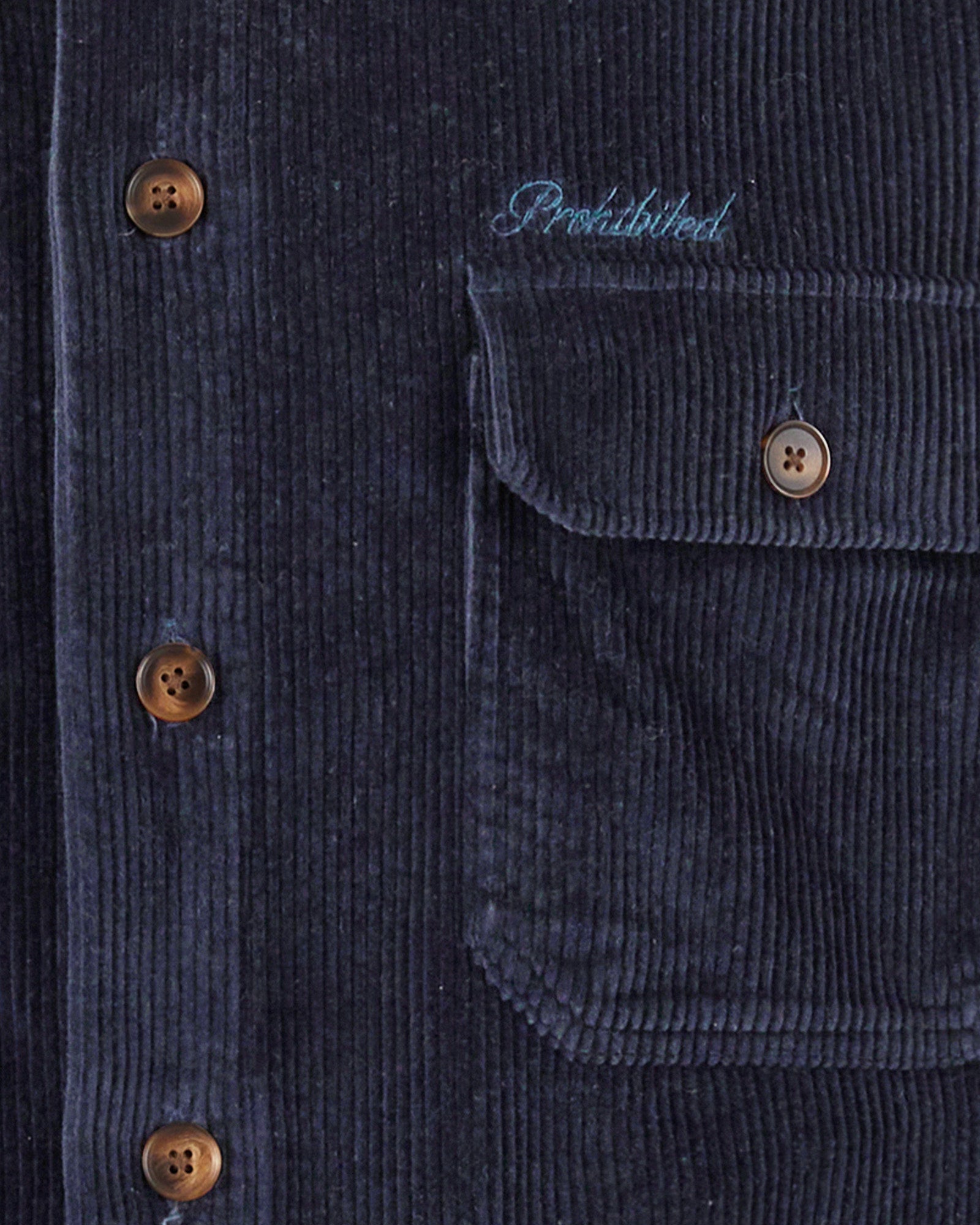 Men's Navy Corduroy Overshirt - Stylish Casual Jacket for Fall & Winter Layering | Perfect for Outdoor Activities, Work & Everyday Wear