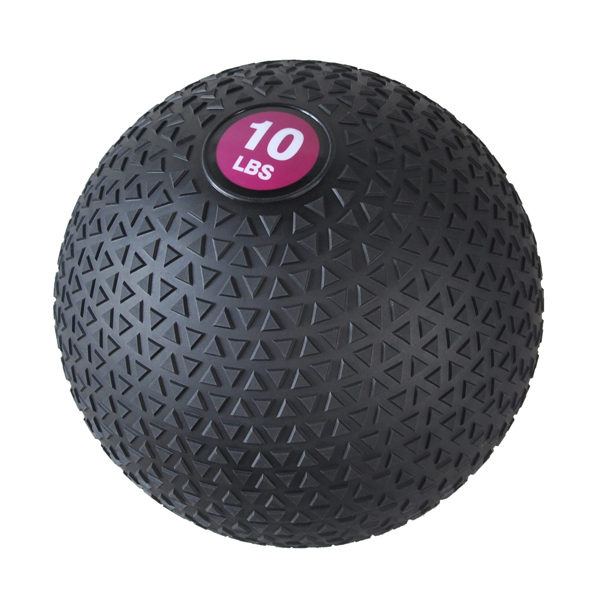 PRISP Weighted Medicine Slam Ball - 8-30lbs Textured Grip Fitness Ball for CrossFit, Strength Training & Home Workouts - Perfect for Gym, HIIT & Functional Training