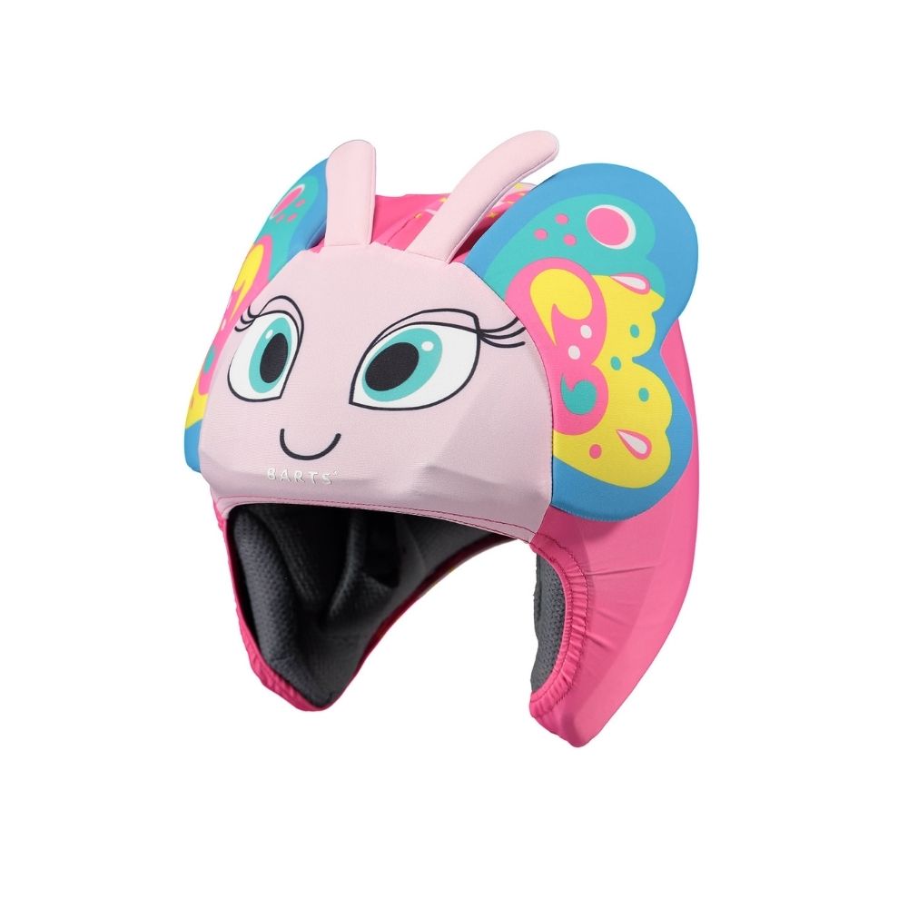 3D Pink Butterfly Bike Helmet Cover for Adults & Kids - Breathable, Adjustable, UV Protection - Perfect for Cycling, Skateboarding, Scooter Riding Outdoor Sports