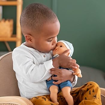30cm Realistic Baby Doll for Kids - Soft & Cuddly Toy for Pretend Play, Role Play, and Nursery Decor