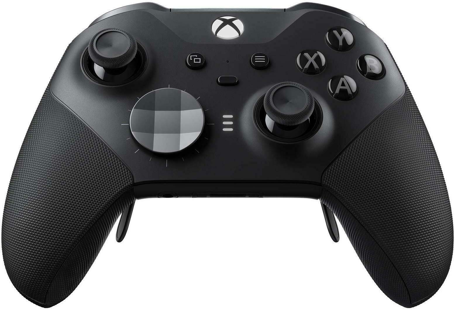 MODDEDZONE Custom Wireless Xbox ONE Elite Series 2 & PC Controller with Smart Mods - Expert Handcrafted in USA - Unique Black Design for FPS Gaming - Perfect for Competitive Play & Streaming