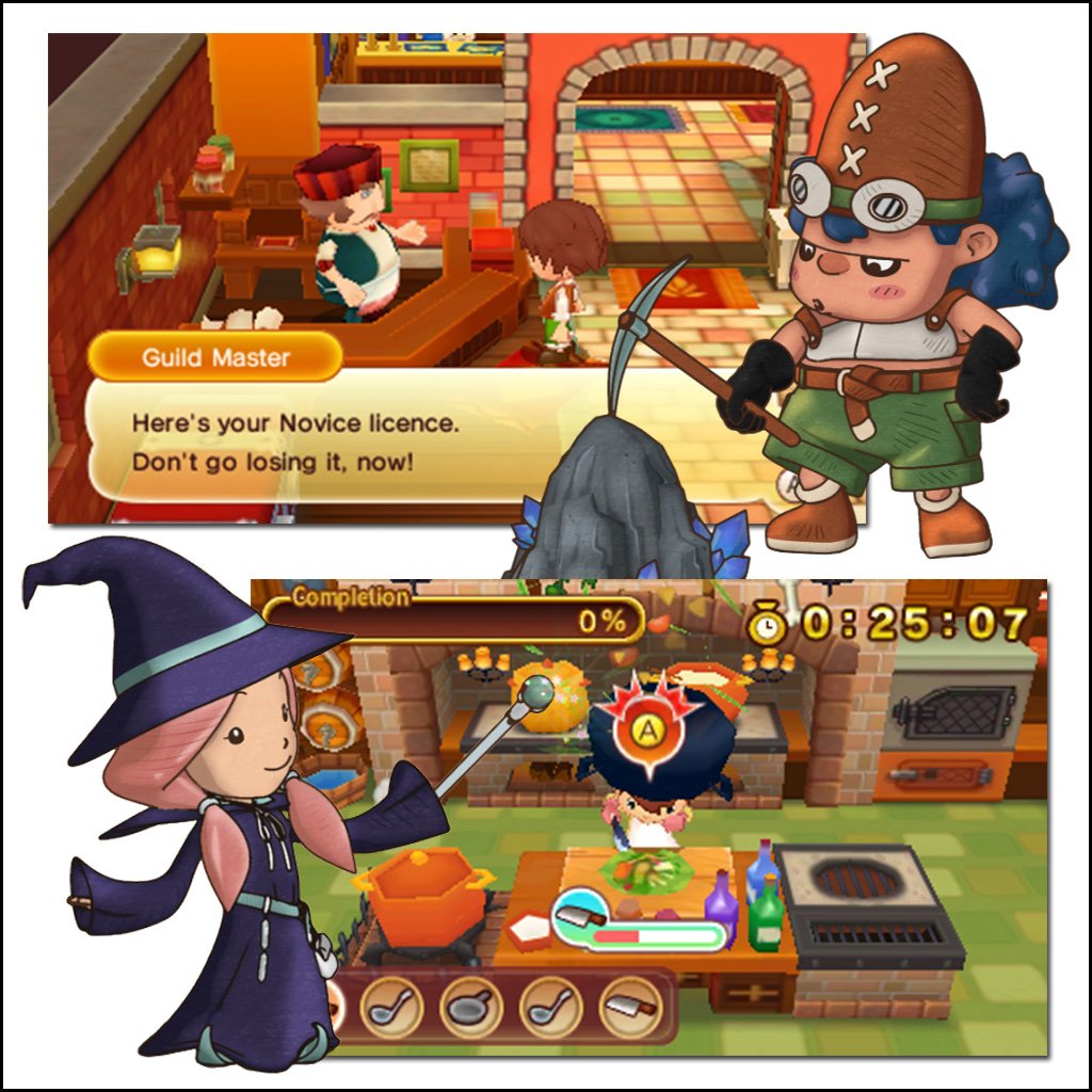 Fantasy Life - Nintendo 3DS Game | Adventure RPG Simulation | Perfect for Travel & Casual Gaming
