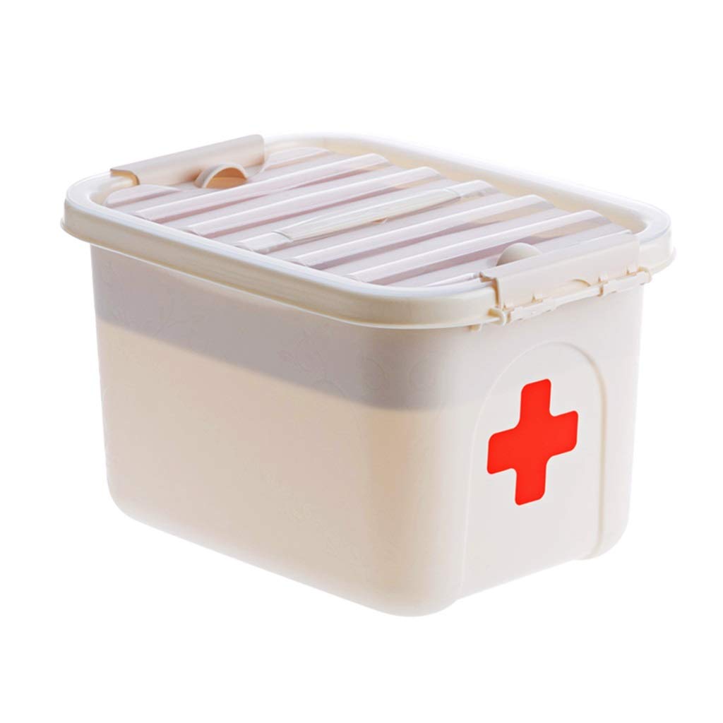 Double-Layer Medicine Box - First Aid Storage for Home & Travel
