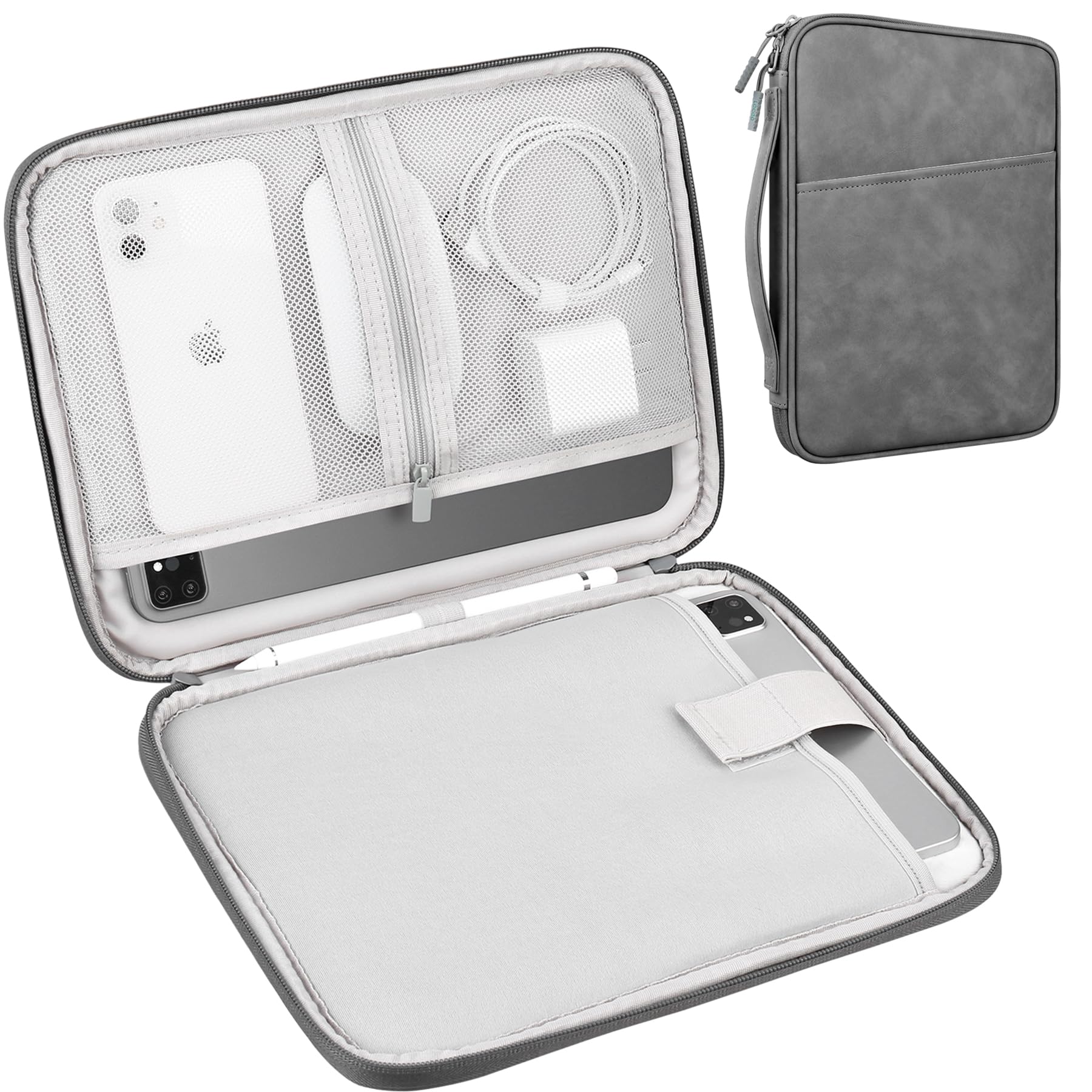 Lacdo 11 Inch Tablet Sleeve Case - Compatible with iPad Pro M4/Air M3/M2, 10.9