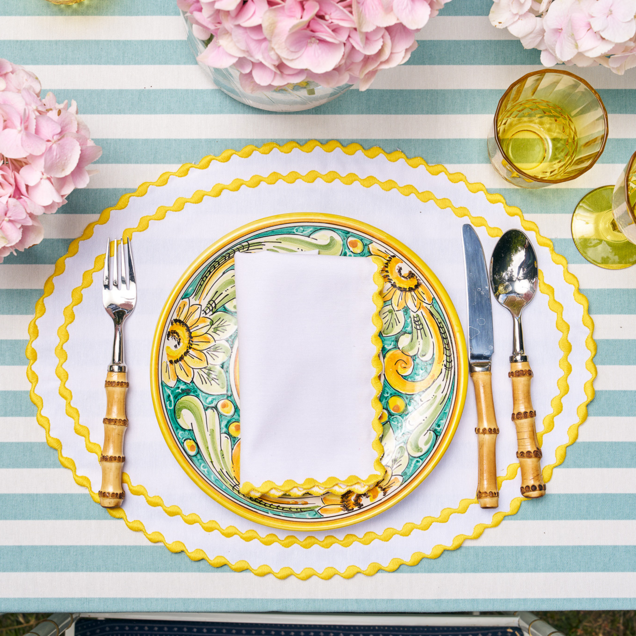 Callie Striped Tablecloth - Waterproof & Wrinkle-Free Rectangular Table Cover for Dining, Parties, and Outdoor Events - Perfect for Weddings, Picnics, and Home Decor (60x84 Inches, Red & White)