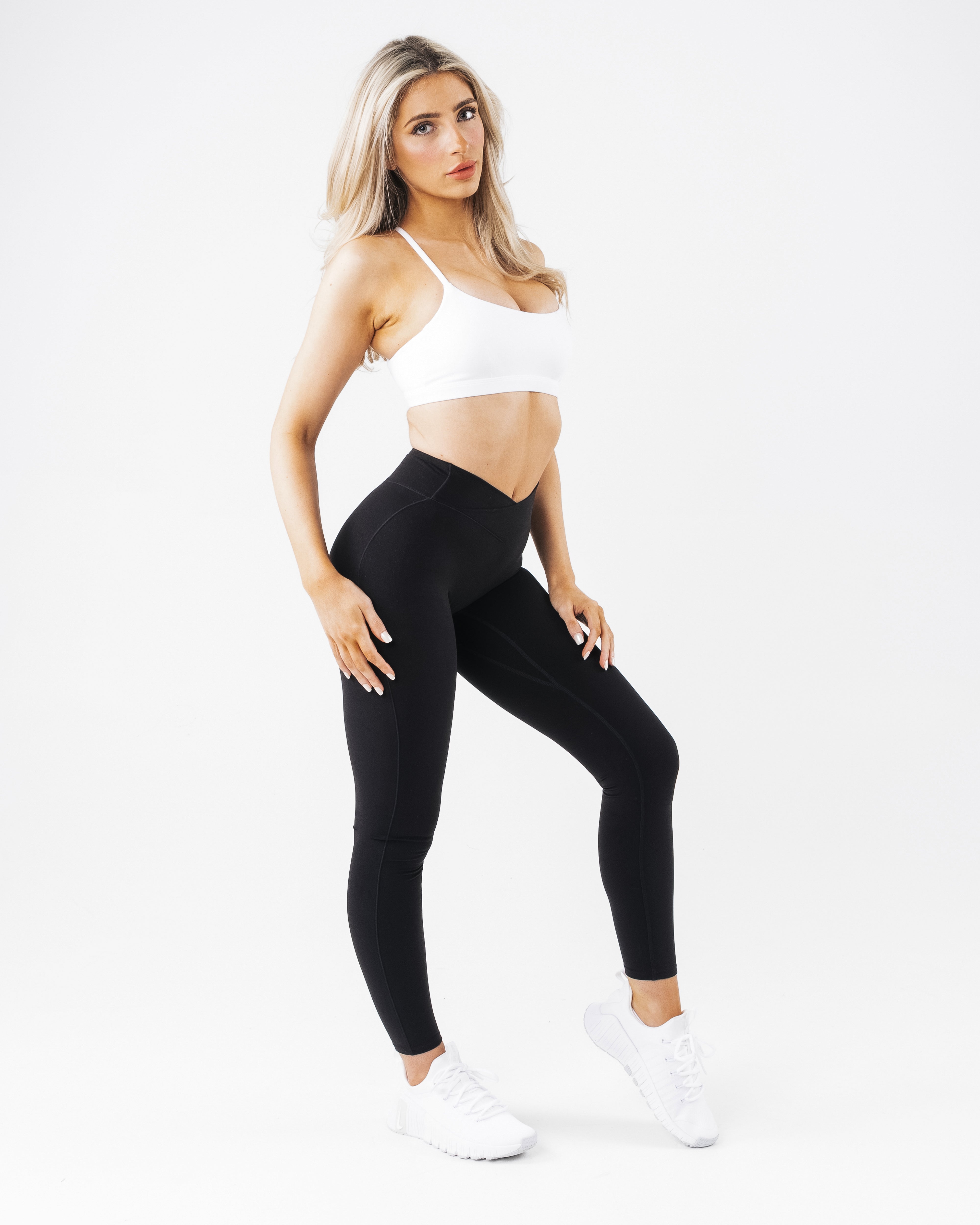 Core Bra - Comfortable Wireless Support for Women | Perfect for Yoga, Workouts & Everyday Wear | White