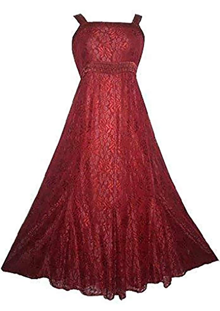 Elegant Vintage Lace Wedding Dress for Women - Sleeveless Evening Gown for Spring Summer 2025 | Perfect for Bridal, Prom, Formal Events & Special Occasions