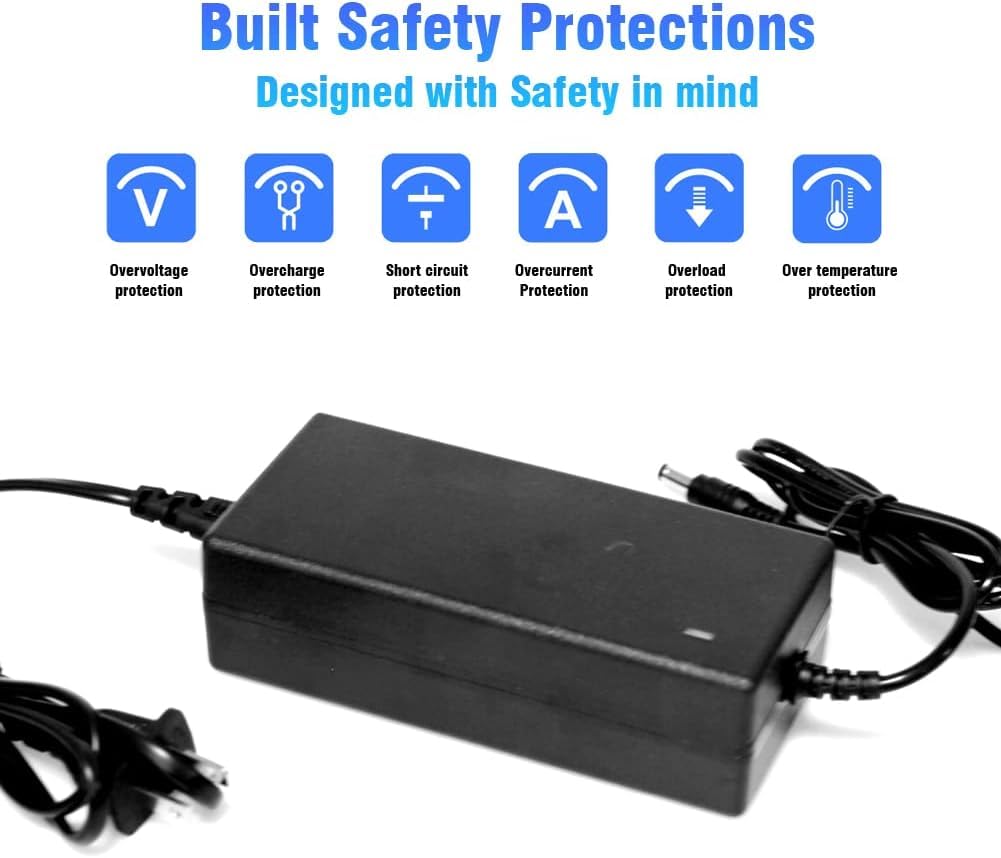 Universal eBike Charger for LECTRIC Electric Bikes - Fast & Safe Charging for Commuting, Leisure & Outdoor Adventures