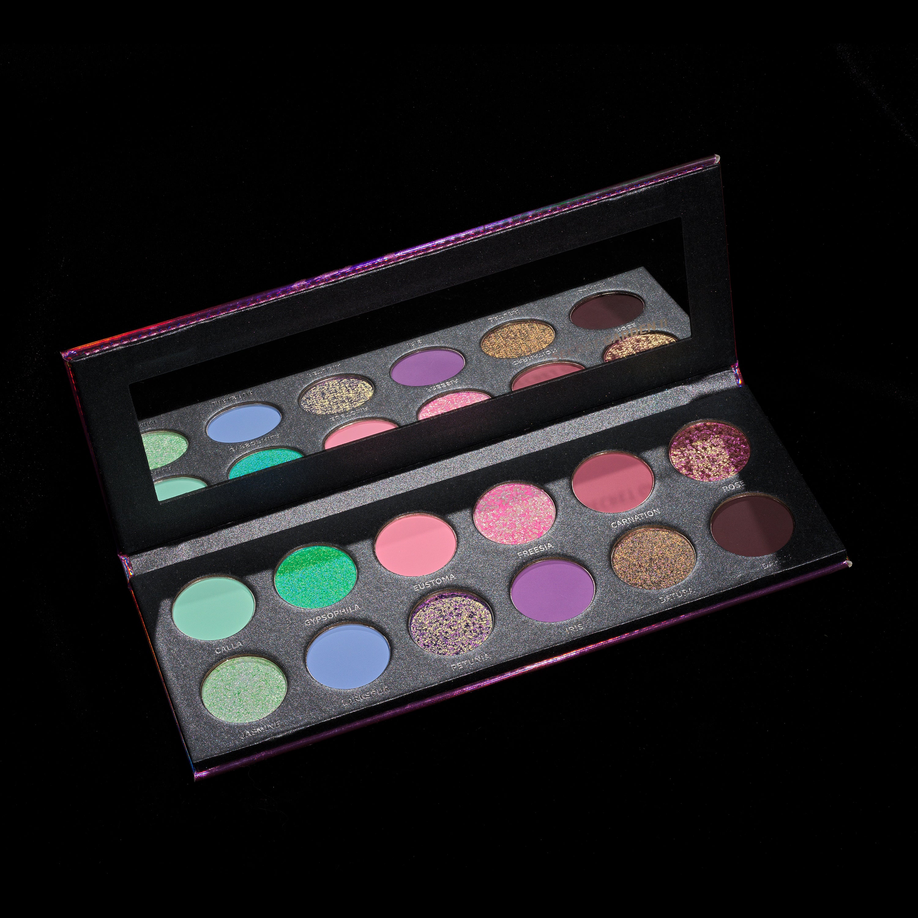 Secret Garden II Eyeshadow Palette - 18 Highly Pigmented Matte & Shimmer Shades for Day & Night Makeup Looks | Vegan & Cruelty-Free | Perfect for Parties, Weddings, and Special Occasions