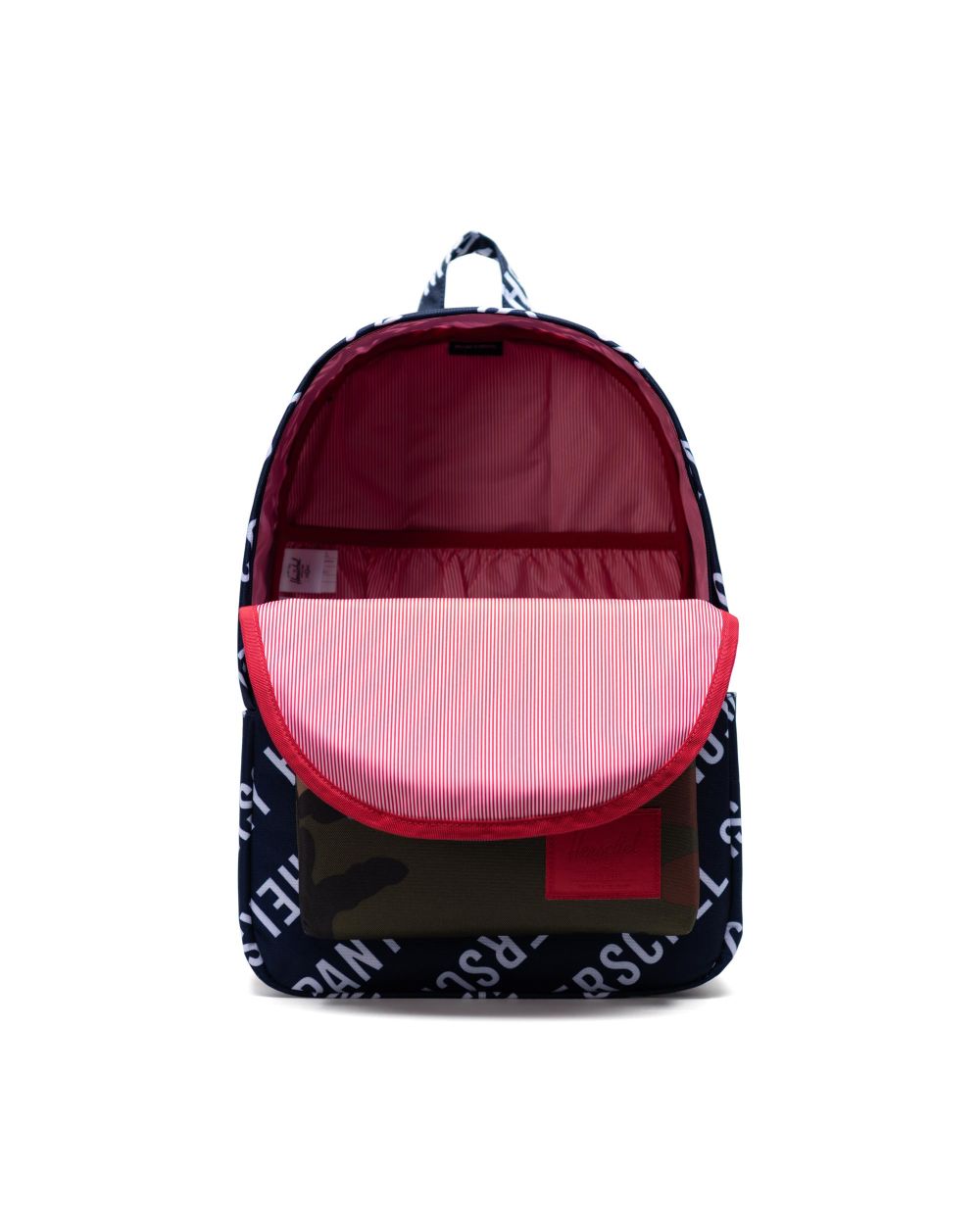 Herschel Supply Co. Classic XL Backpack - Roll Call Peacoat & Woodland Camo | Durable Travel Backpack for School, Work & Outdoor Adventures