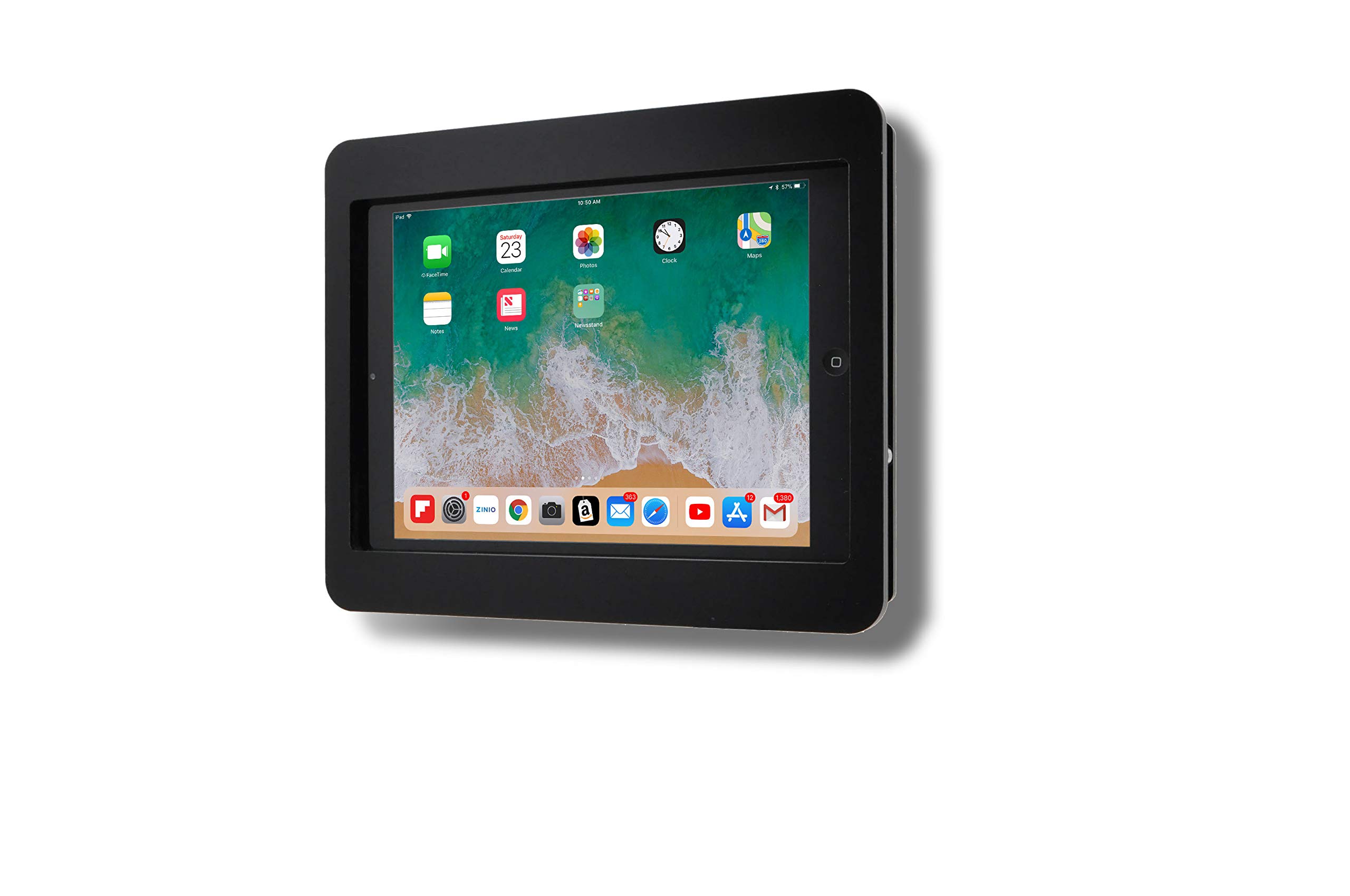 TABcare Anti-Theft Acrylic VESA Mount Enclosure for Apple iPad Air 9.7