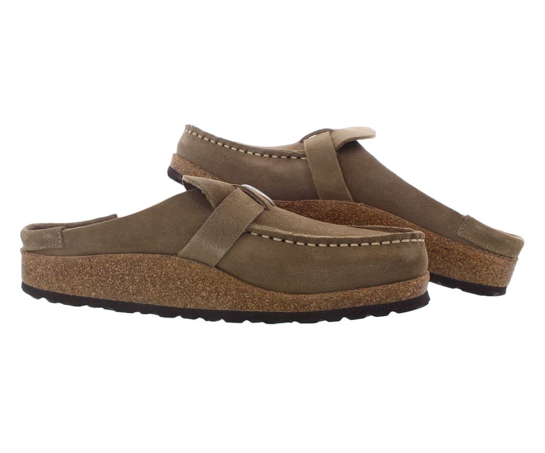 Birkenstock Buckley Gray Taupe Sandals Size 41 - Comfortable Cork Footbed & Adjustable Straps | Perfect for Casual Wear, Travel & Everyday Comfort