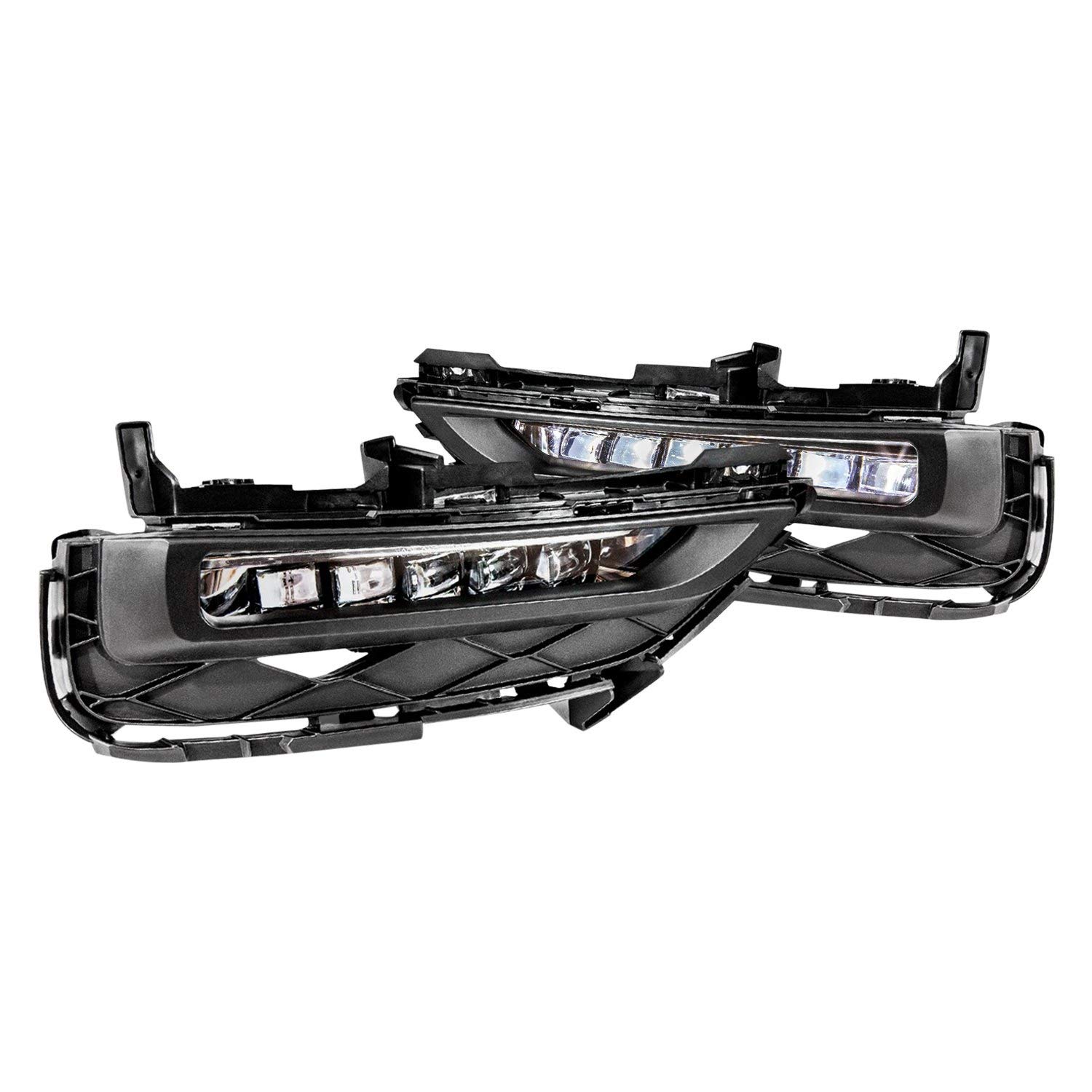 Winjet OEM Series LED DRL Lights with Switch & Wiring Kit for 2016-2017 Honda Accord Coupe - Upgrade Your Daytime Running Lights for Enhanced Visibility & Style