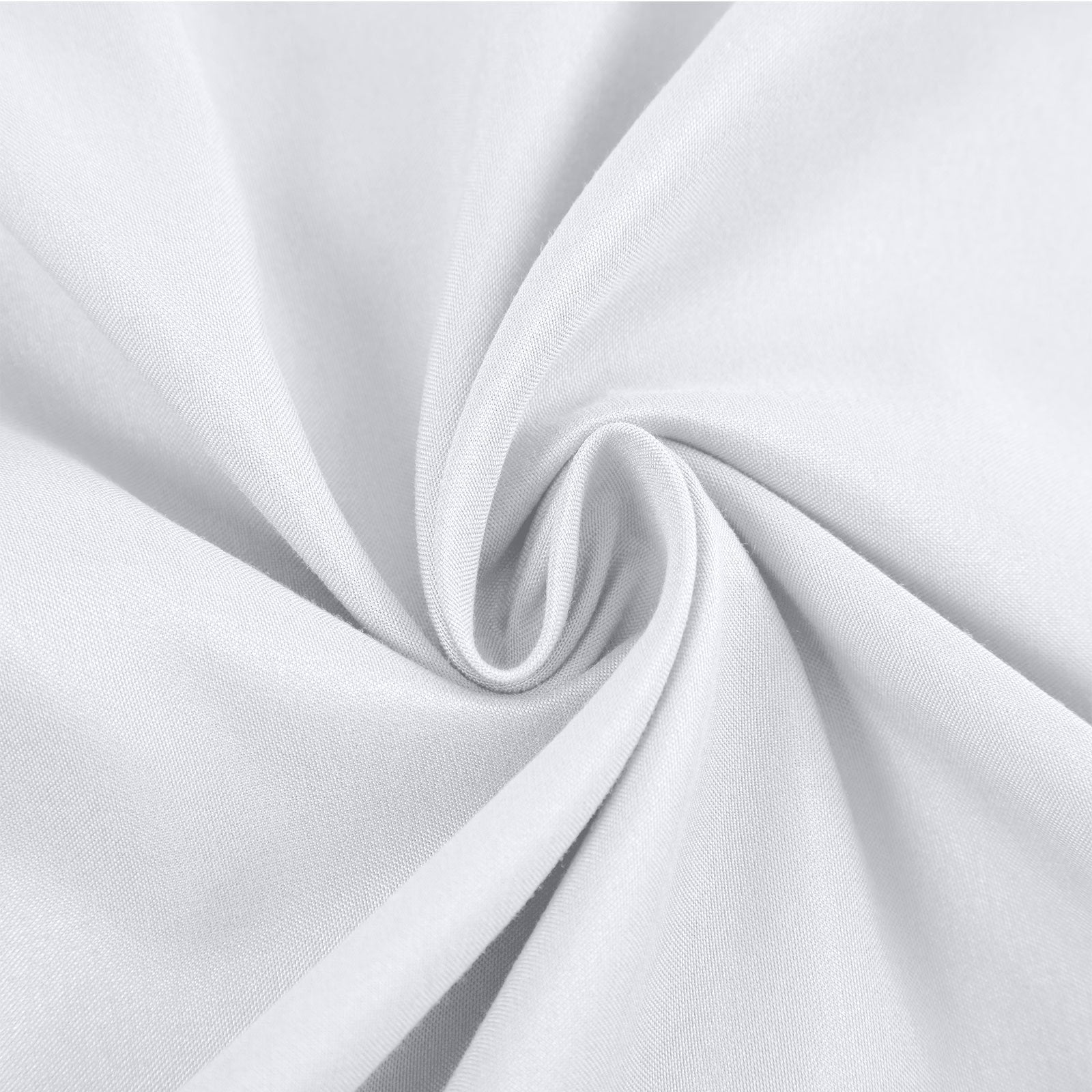Casa Decor 2000 Thread Count Bamboo Cooling Sheet Set - Ultra Soft, Breathable & Hypoallergenic Bed Sheets for King & Single Size - Perfect for Hot Sleepers & All-Season Comfort in White