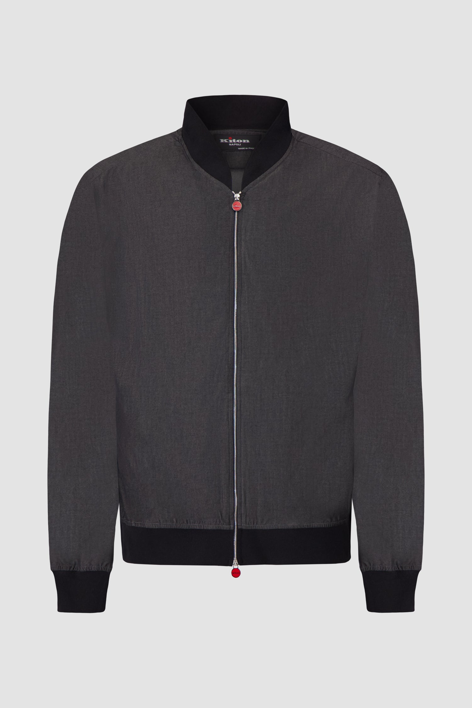 Kiton Pahoa Jacket Black - Premium Men's Outerwear for Business & Casual Wear | Water-Resistant Lightweight Coat for Office, Travel & Outdoor Activities