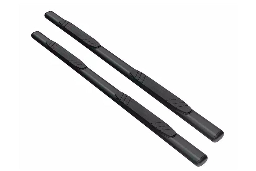 Jeep Gladiator JT Go Rhino 1000 Series 4-Inch Black Nerf Bars - Heavy Duty Side Steps for Off-Road Protection & Easy Entry - Perfect for Truck & SUV Accessories