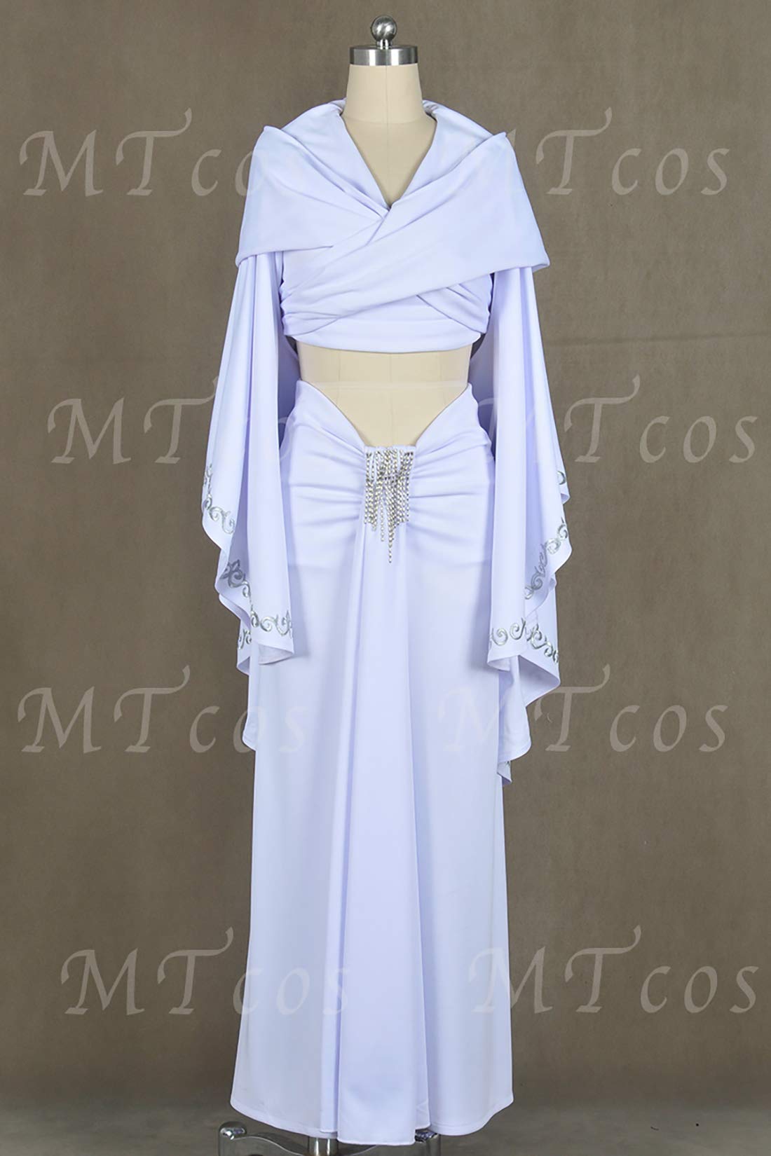 Star Wars Princess Leia Organa Deluxe White Costume Set - Halloween Cosplay Outfit for Women | Perfect for Comic Con, Cosplay Events & Halloween Parties