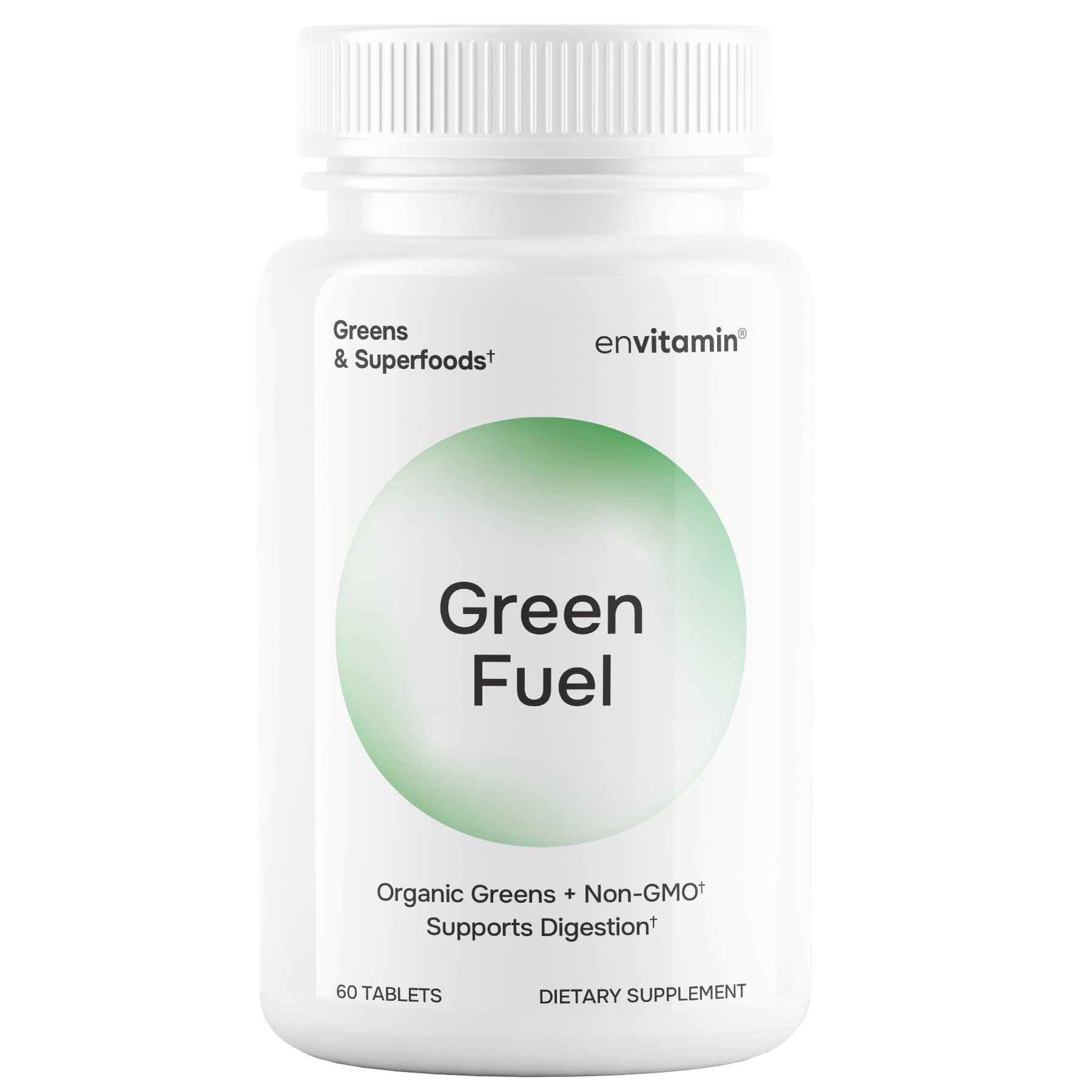 Green Fuel Organic Greens Tablets - Superfood Blend with Organic Fruits & Vegetables | Boost Energy & Immunity for Active Lifestyles