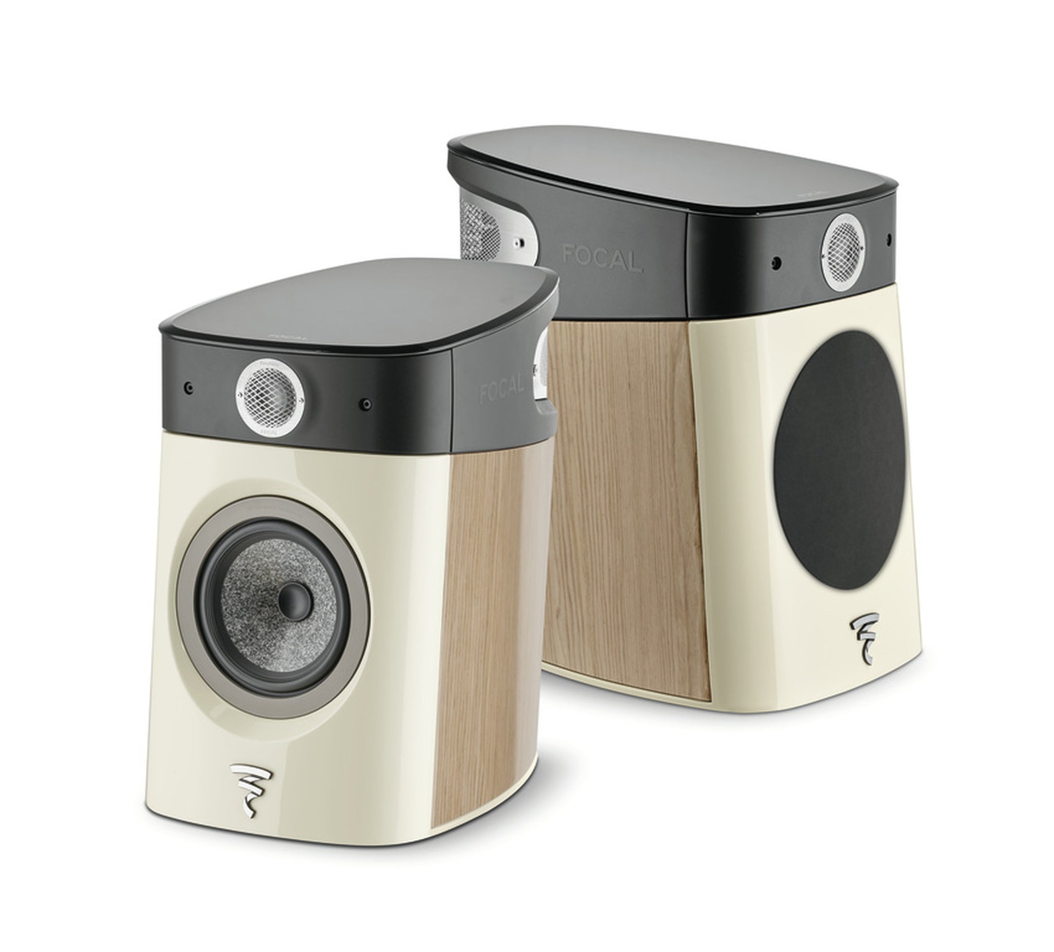Focal Sopra No.1 High-End Studio Monitor Speakers (Pair) - Premium Audiophile Bookshelf Speakers for Home Studio, Music Production & Hi-Fi Listening
