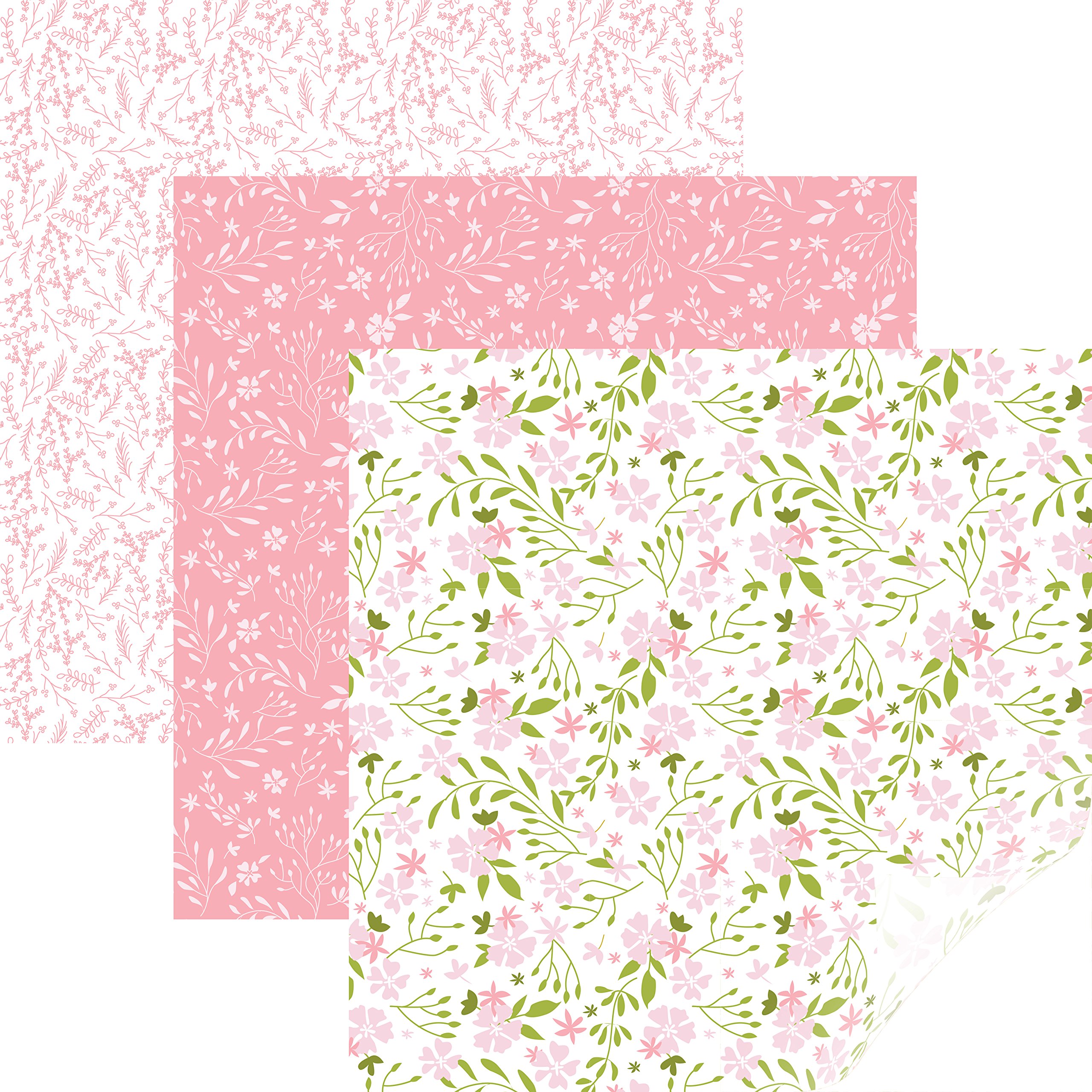 Cricut Patterned Iron On Vinyl - In Bloom Pink, 12