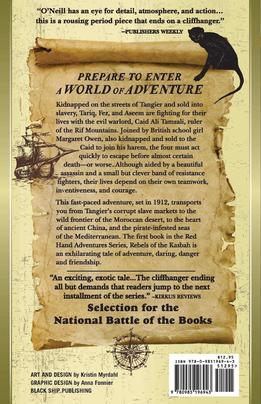Rebels of the Kasbah (Red Hand Adventures) - Exciting Middle Eastern Action Adventure Book for Teens & Young Adults | Perfect for Classroom Reading & Adventure Lovers