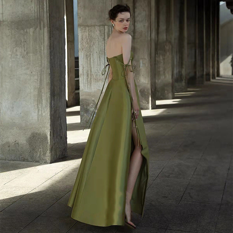 Elegant Emerald Green Long Prom Dress - A-Line Evening Formal Gown for Women - Perfect for Homecoming, Wedding Guest & Special Occasions