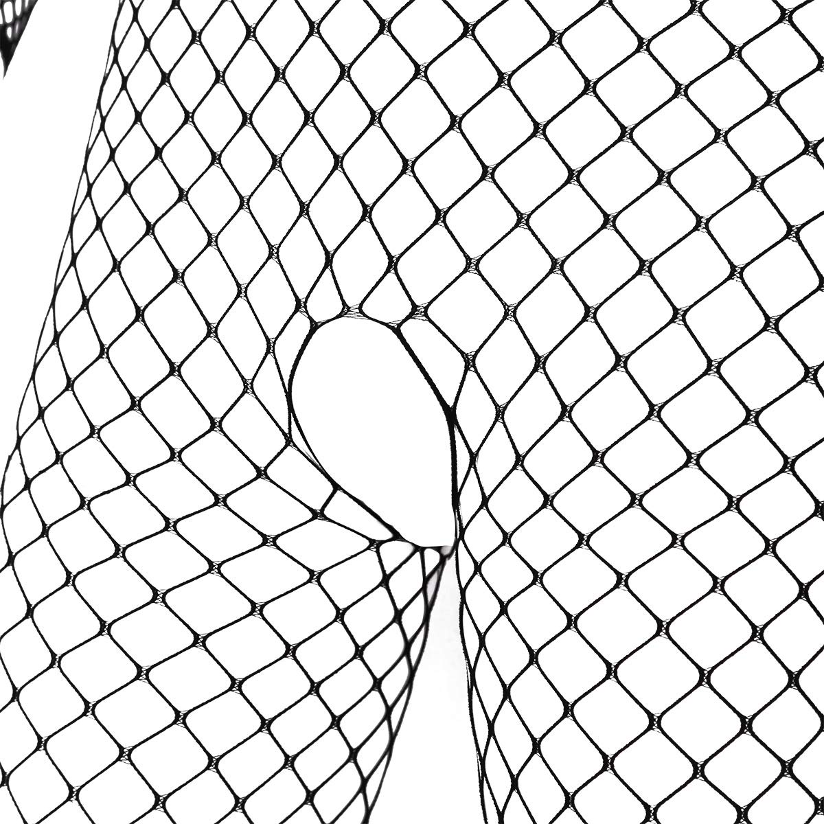 Sexy Open Fishnet Pantyhose for Men - Hollow Out Tights & Full Body Bodysuit Stockings - Perfect for Cosplay, Halloween, and Nightclub Outfits