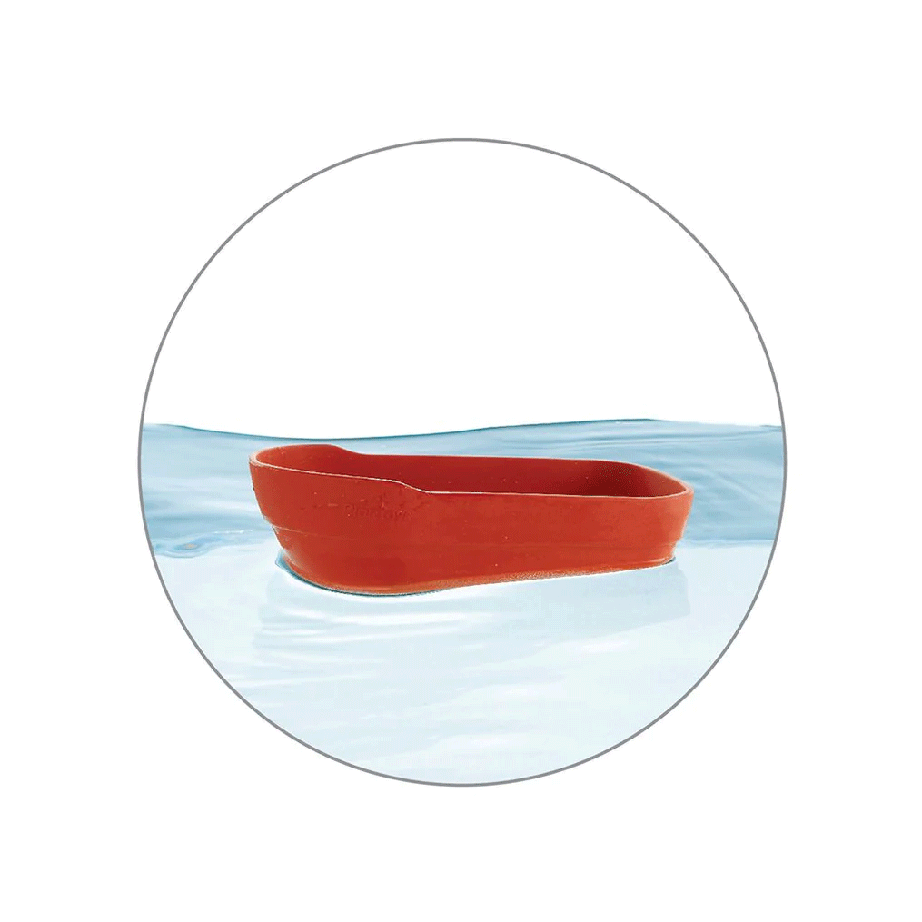 Plan Toys Wooden Cargo Ship - Eco-Friendly Toy Boat for Kids Ages 3+ | Pretend Play, Bath Time & Ocean-Themed Learning Activities