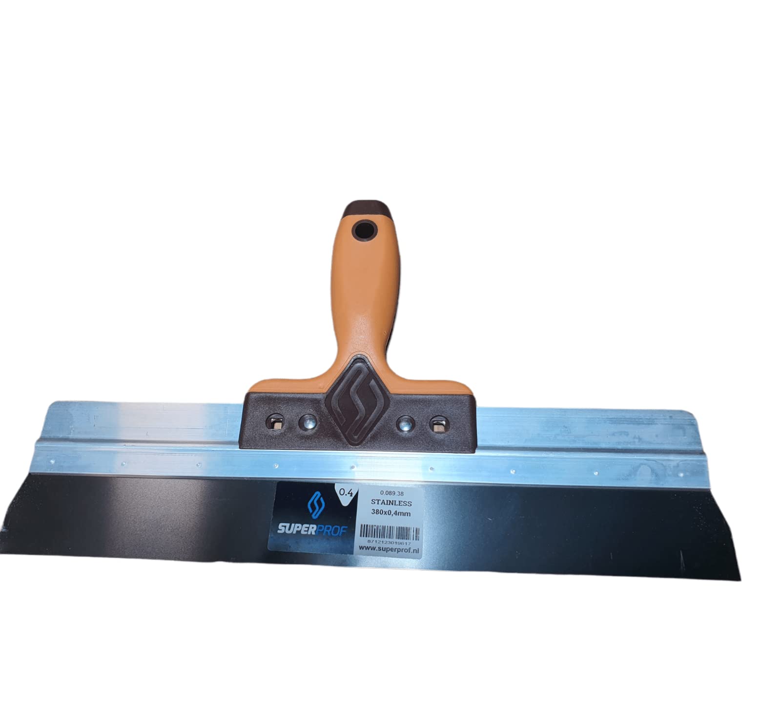 Superprof Soft Grip Gypsum Spatula 480mm - Professional Drywall & Plastering Tool for Smooth Finishing - Perfect for DIY Home Renovation and Construction Projects