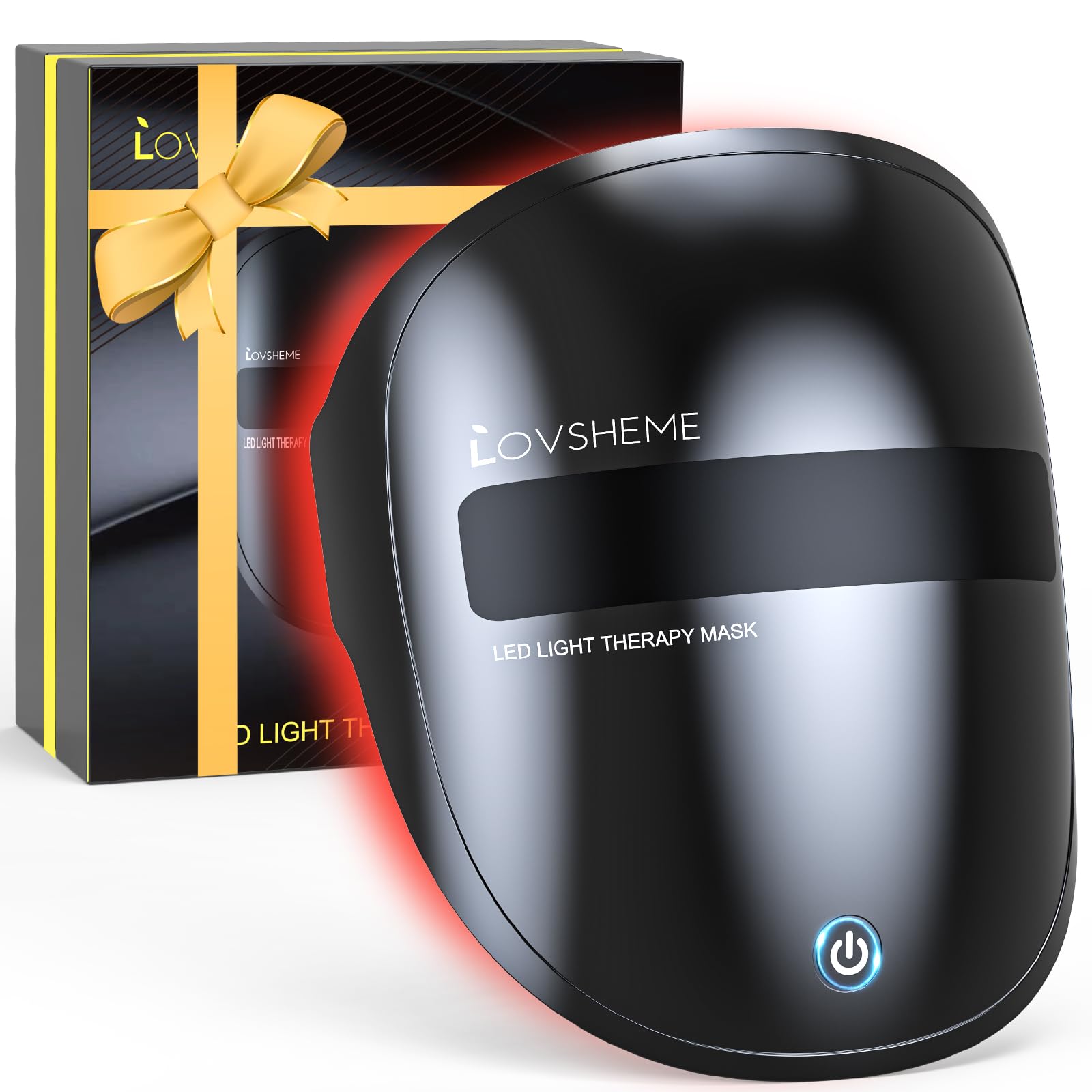7-Color LED Face Mask Light Therapy for Acne & Wrinkles - At-Home Skincare Treatment for Mild to Moderate Acne, Anti-Aging Facial Care - Perfect for Daily Skin Rejuvenation & Spa Night Self-Care Routine