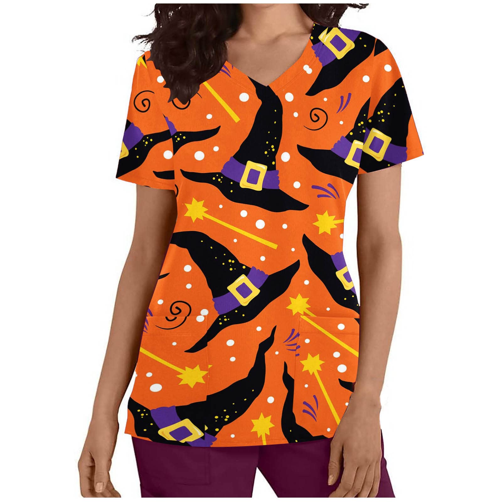 Stylish Women's Tunic Tops for Leggings - Short Sleeve Casual Blouse T-Shirt | Perfect for Yoga, Work & Everyday Wear