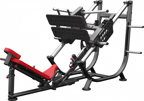 ATLANTIS 40 Degree Leg Press Machine for Home & Gym - Strength Training Equipment for Legs, Quads, Glutes & Hamstrings - Perfect for Weightlifting, Bodybuilding & Fitness Workouts