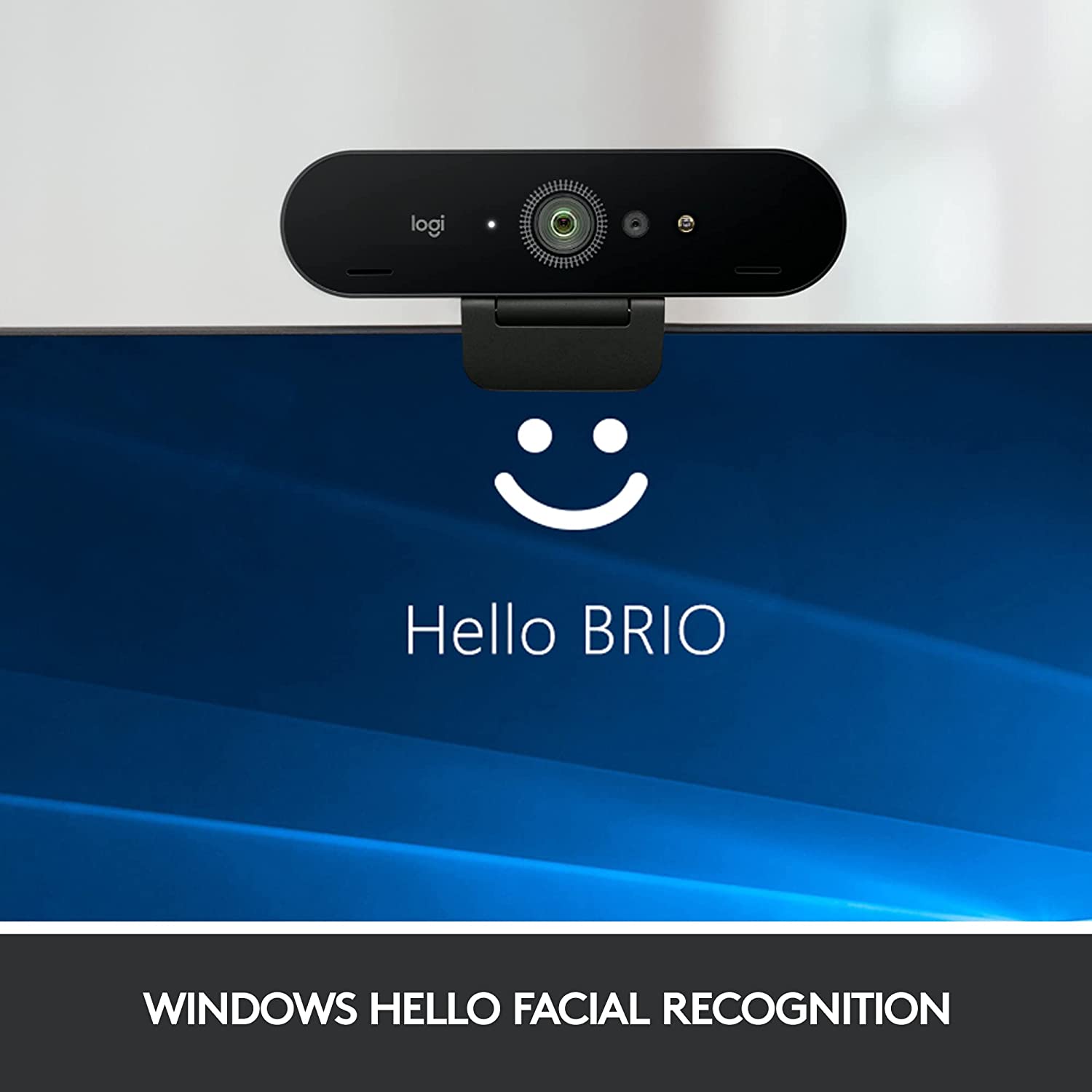 Logitech Brio 4K Ultra HD Webcam with HDR & Noise Reduction - Premium Streaming Web Camera for Video Conferencing, Gaming & Content Creation (Ideal for Zoom, Teams, YouTube & Twitch)