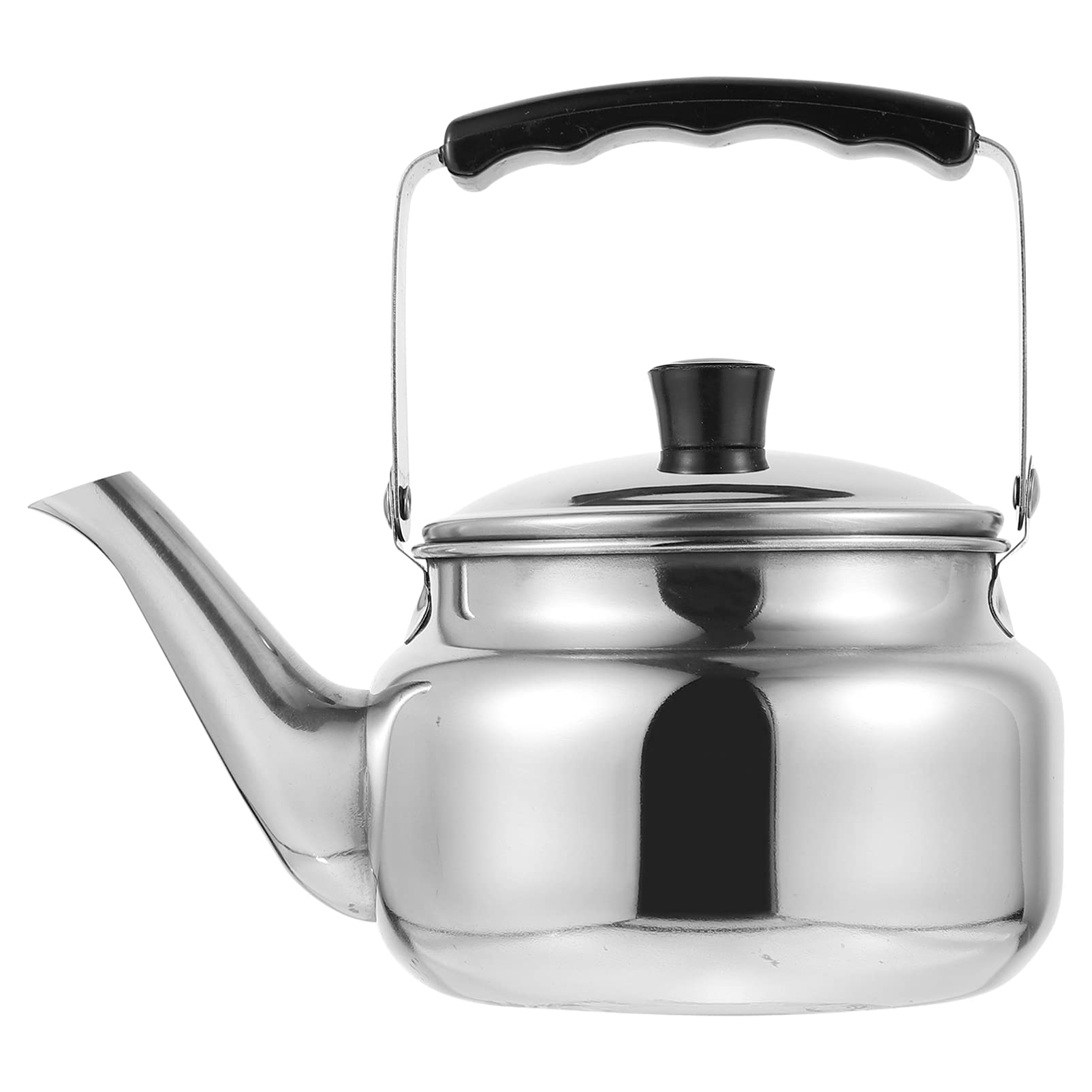 Paulas Choice 0.8L Stainless Steel Stovetop Tea Kettle - Fast Boiling Teapot for Coffee & Tea - Perfect for Home, Office, and Outdoor Use
