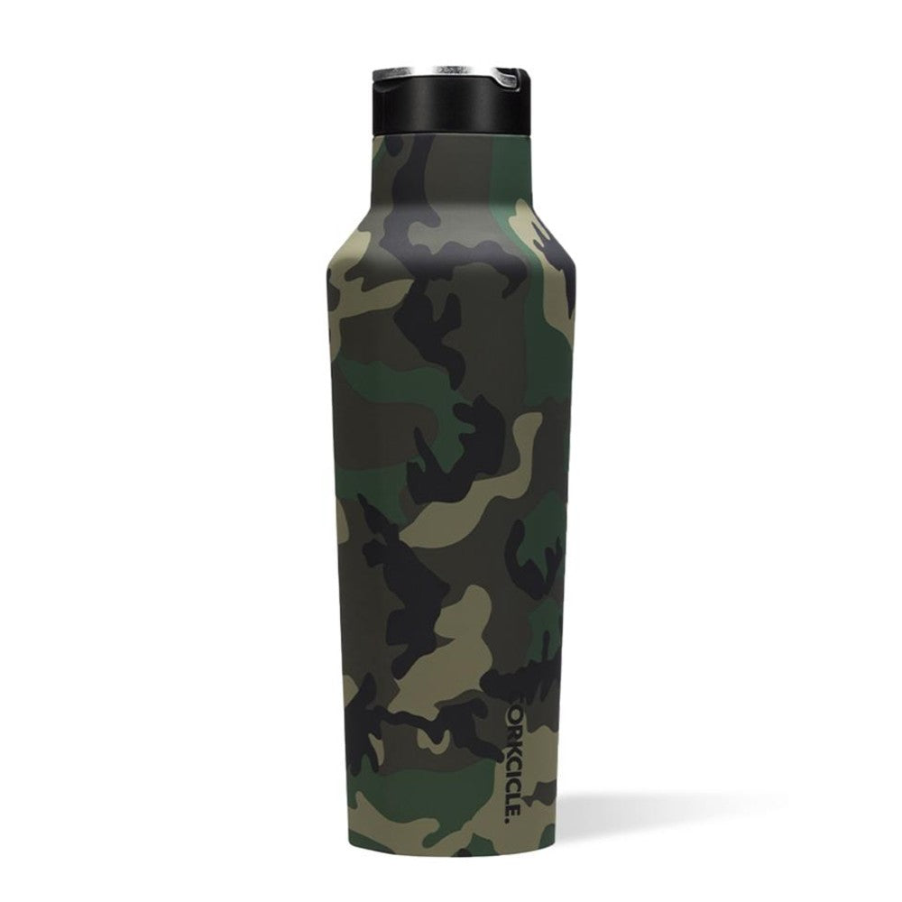 Corkcicle Sport Canteen 20oz Insulated Water Bottle - Leakproof Stainless Steel Vacuum Flask for Gym, Hiking & Outdoor Activities