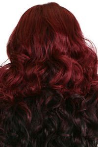 Heat Resistant Fiber Lace Part Wig - LXP. KAY Motown Tress DXRWINE99J for Daily Wear, Cosplay & Special Occasions