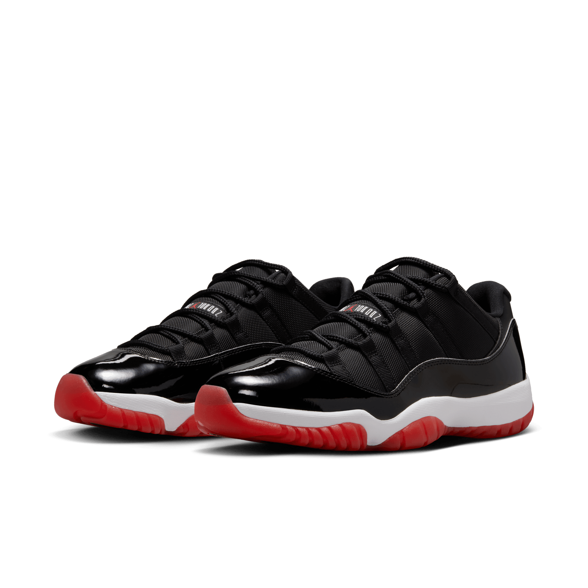 Air Jordan 11 Retro Low Bred Men's Basketball Shoes - Official Nike Sneakers for Casual Wear & Court Performance | Perfect for Street Style, Gym Workouts & Sneaker Collectors