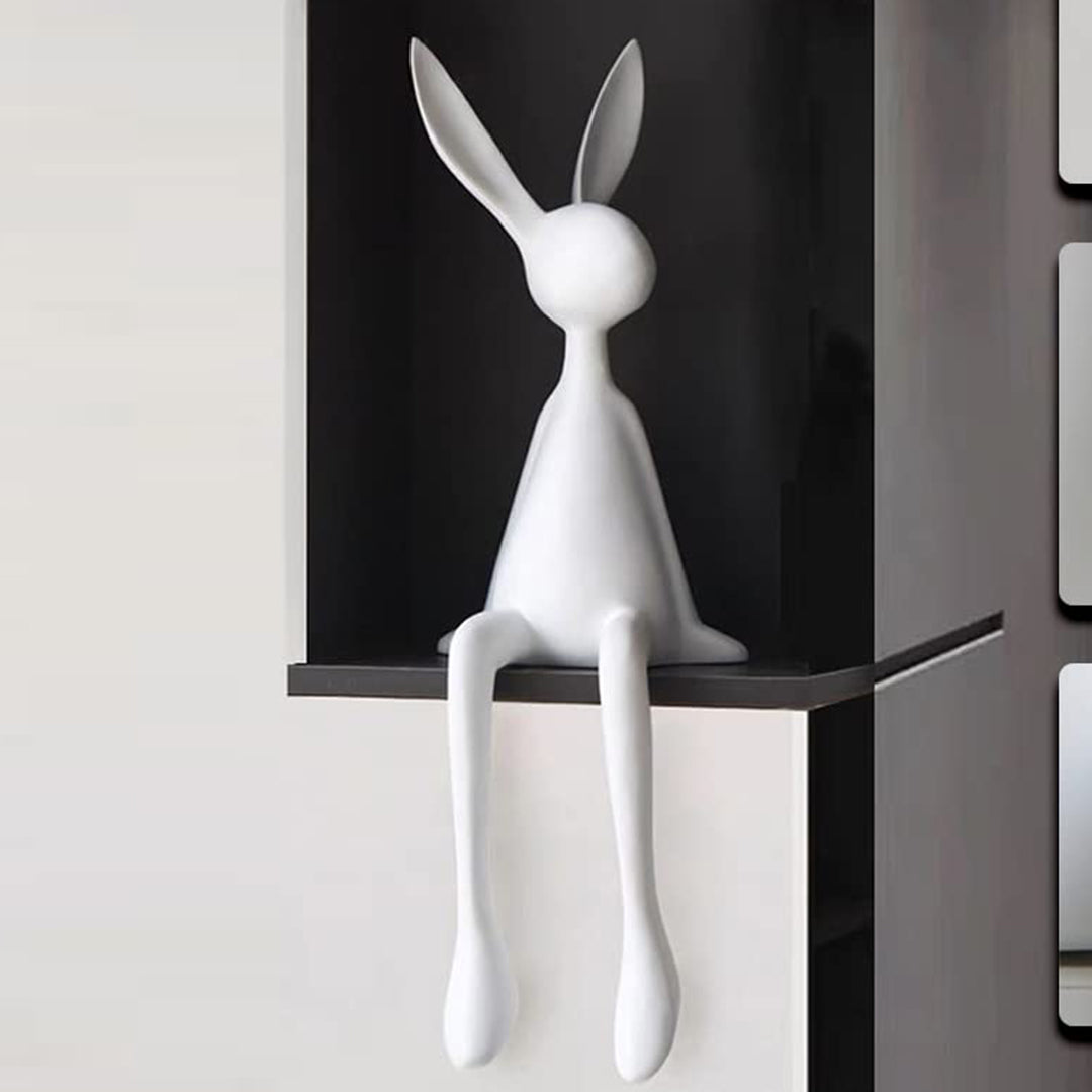 Premium HD 06 Rabbit Ornaments - Handcrafted Home Decor for Easter, Christmas & Year-Round Display - Perfect for Mantel, Table Centerpiece, and Gift Giving