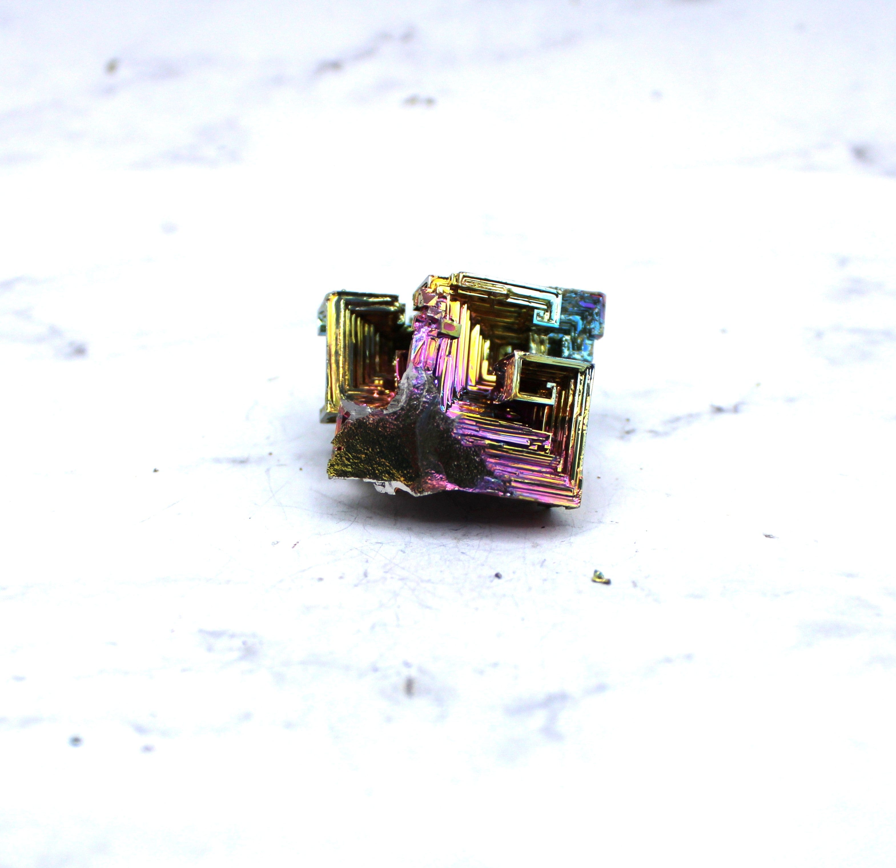 Bismuth Specimen - Natural Bismuth Crystal for Collectors & Science Education | Perfect for Home Decor, Gifts & STEM Learning