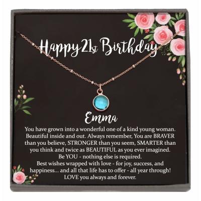 A Necklace of Memories: Celebrating 21 Years of Love and Growth