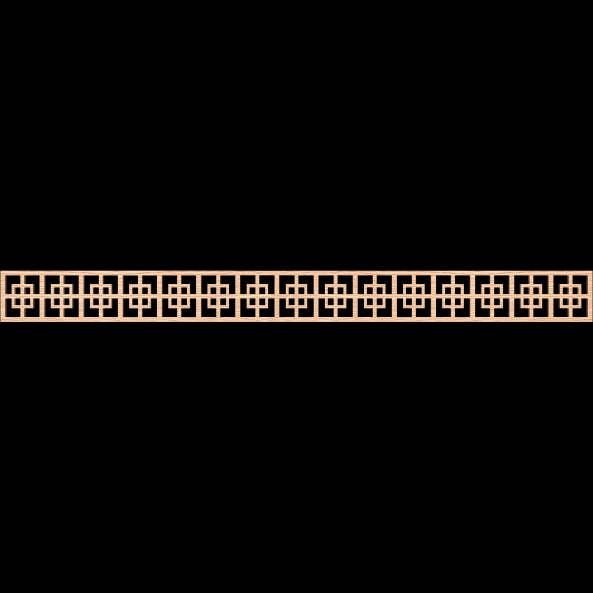 Cambridge Fretwork Moulding - Decorative Wood Trim for Home & Furniture | Perfect for DIY Projects, Wall Paneling, and Cabinet Accents
