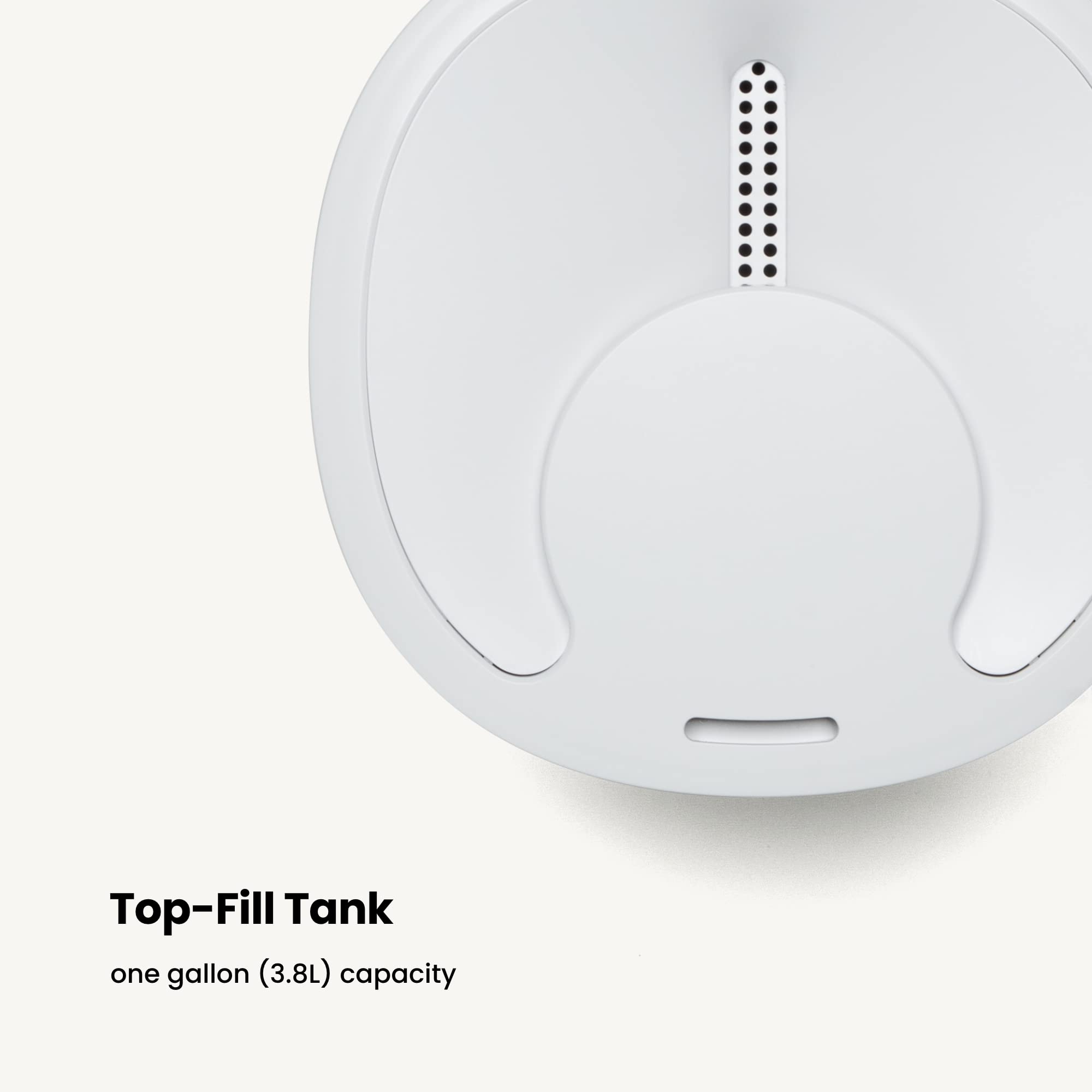 Safety 1st Smart Humidifier with Hygrometer & Nightlight - 1 Gallon Cool Mist Humidifier for Baby Nursery, Whisper Quiet Operation, iOS/Android App Control - Perfect for Dry Air Relief in Bedrooms & Offices