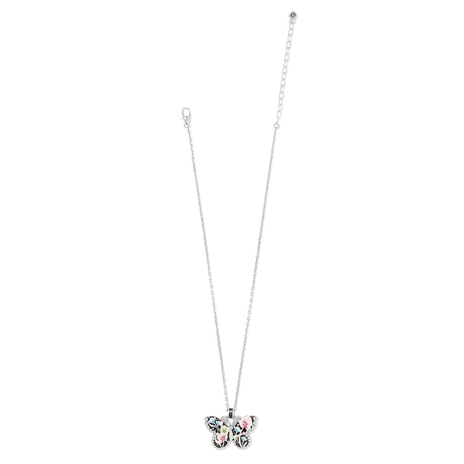 Botanique Butterfly Necklace - Elegant Floral Jewelry for Women, Sterling Silver Pendant with Cubic Zirconia, Perfect Gift for Birthday, Anniversary & Valentine's Day | Ideal for Weddings, Parties & Everyday Wear