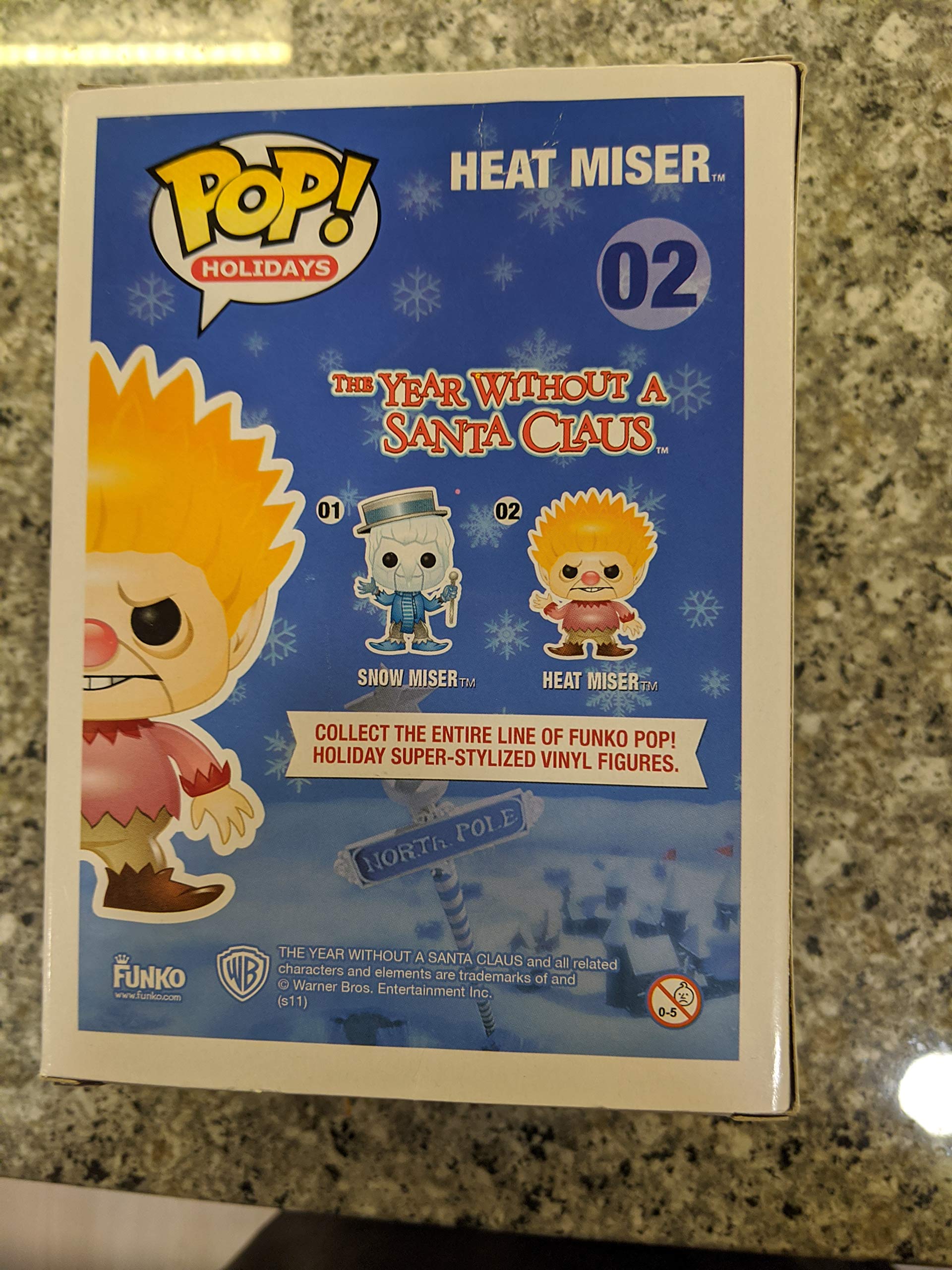 Funko Pop! Heat Miser Vinyl Figure - The Year Without a Santa Claus Collectible - Perfect for Christmas Decor & Pop Culture Displays