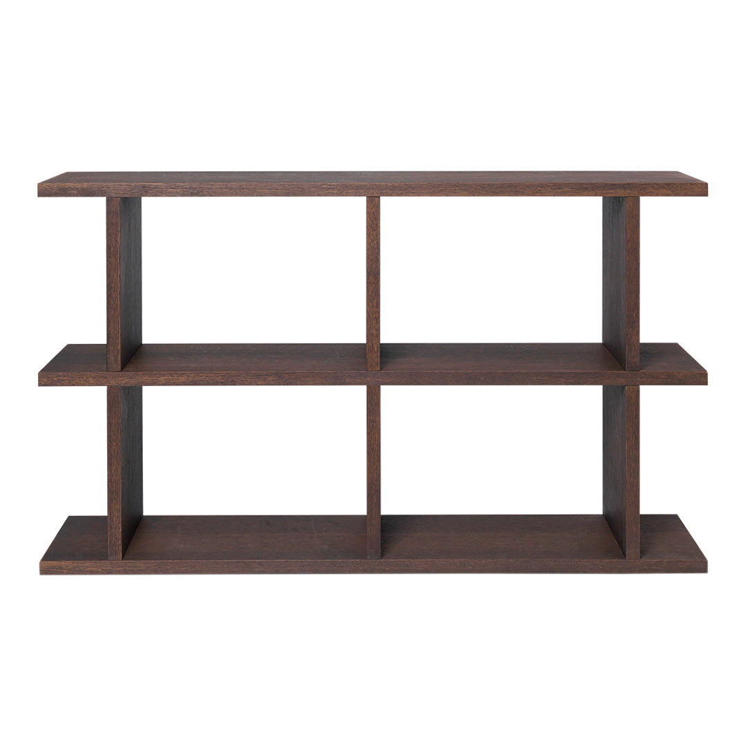 Ferm Living Kona Bookcase - Modern Wooden Bookshelf for Home & Office Storage | Stylish Display Shelf for Living Room, Bedroom, or Study