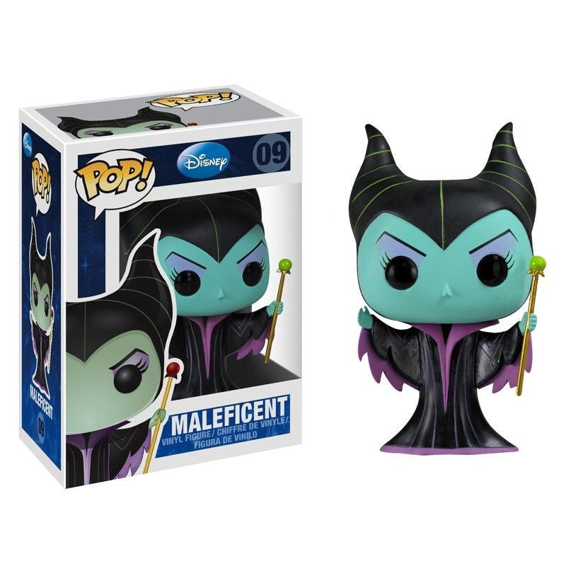 Disney Maleficent Pop! Vinyl Figure - Sleeping Beauty Series 1 Collectible [09] - Perfect for Disney Fans, Movie Collectors, and Gift Giving