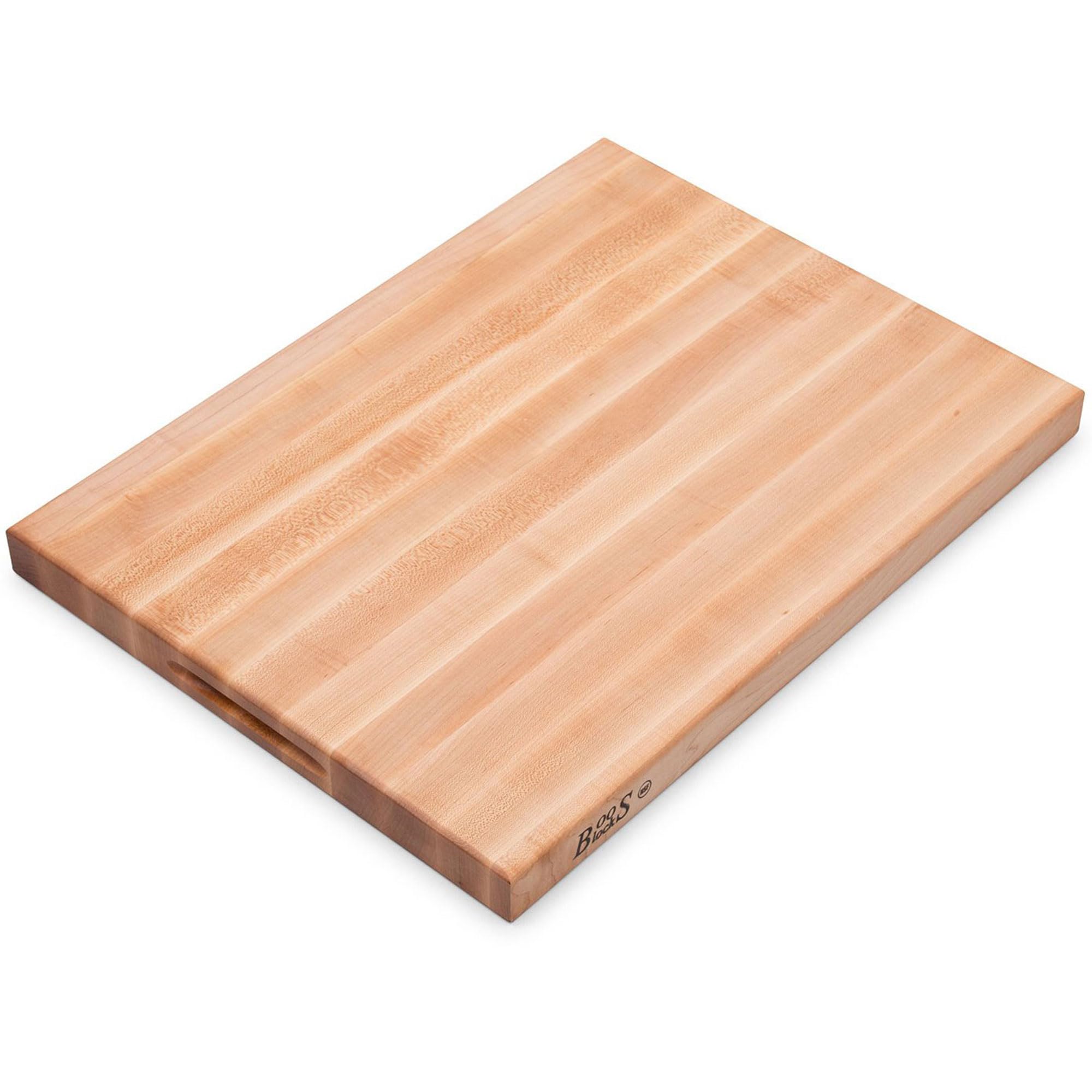 Premium John Boos Boos Block Platinum Series Large Reversible Maple Wood Cutting Board – 24